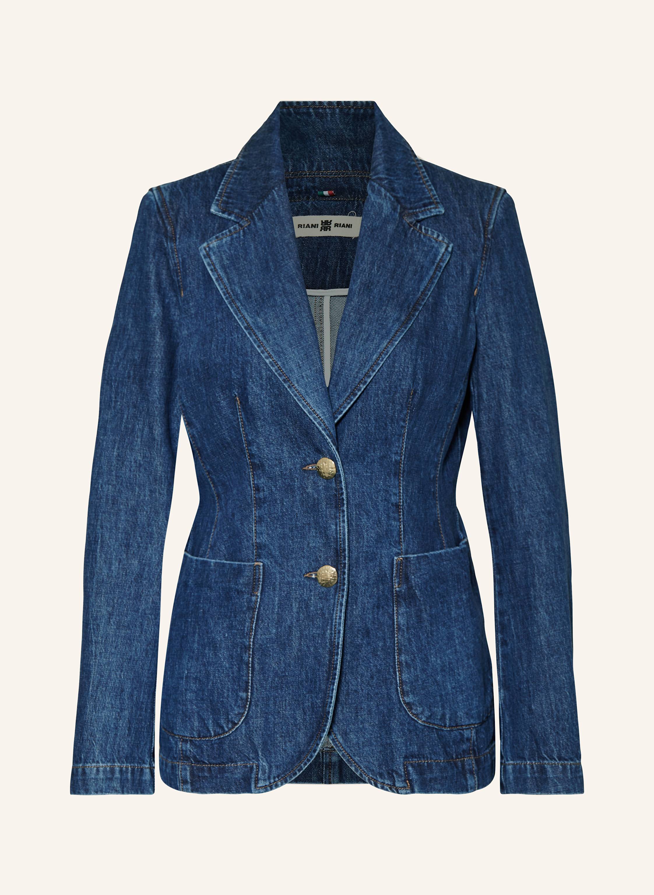 RIANI Jeansblazer in blau