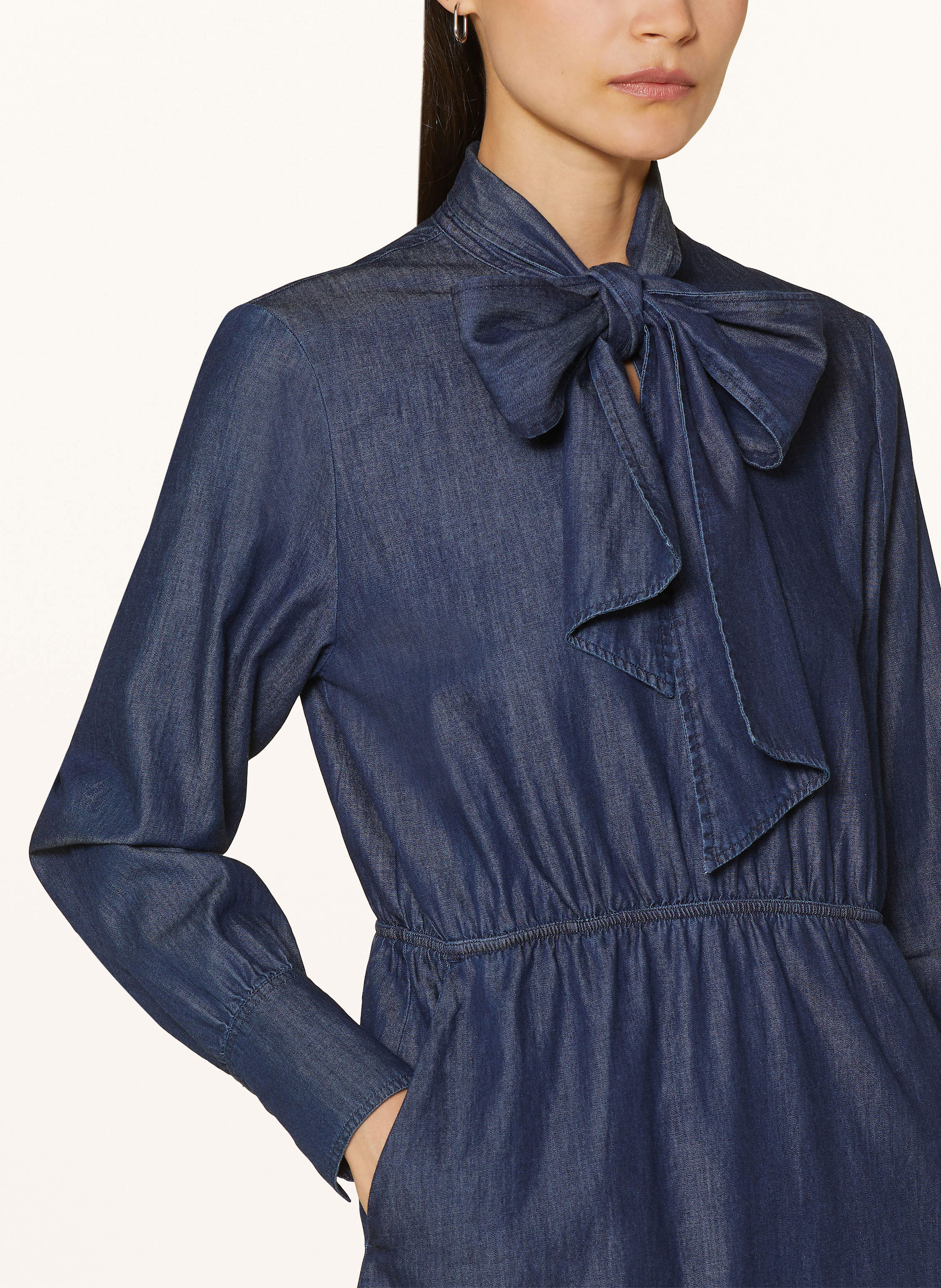 Thumbnail - Riani Schluppenkleid In Jeansoptik blau