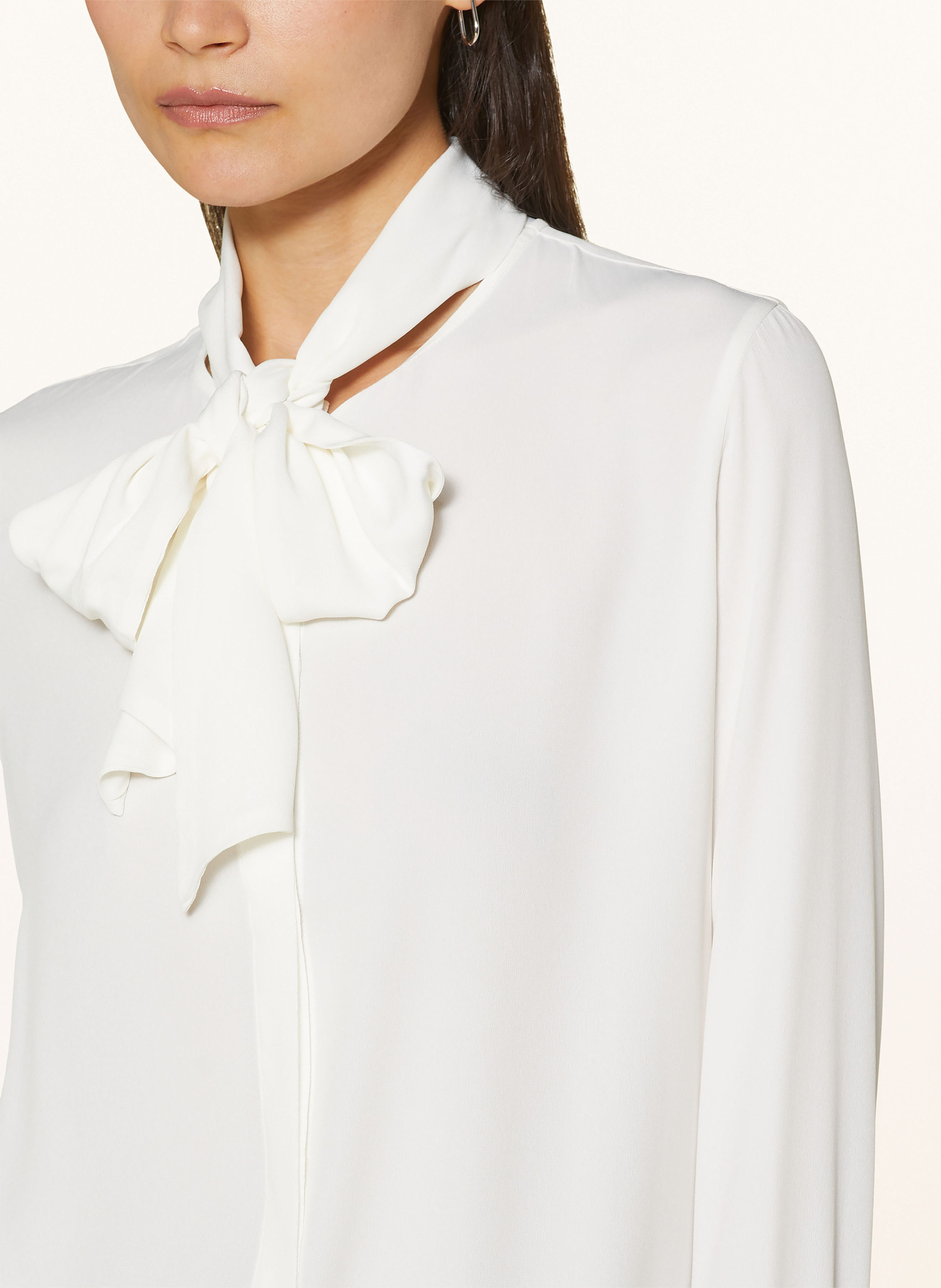 Thumbnail - Riani Schluppenbluse Mit Seide weiss