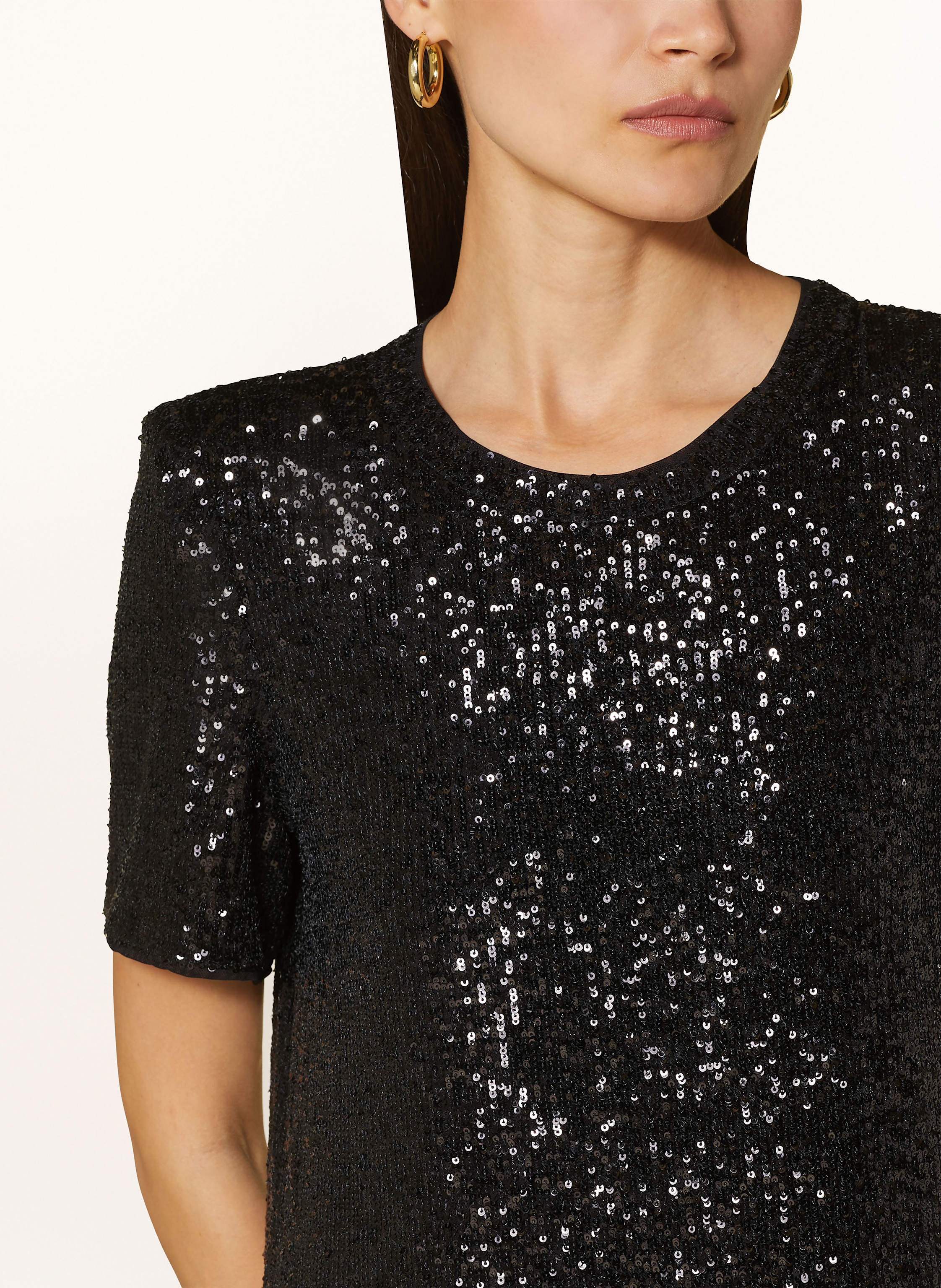 Thumbnail - Riani Cocktailkleid Mit Pailletten schwarz