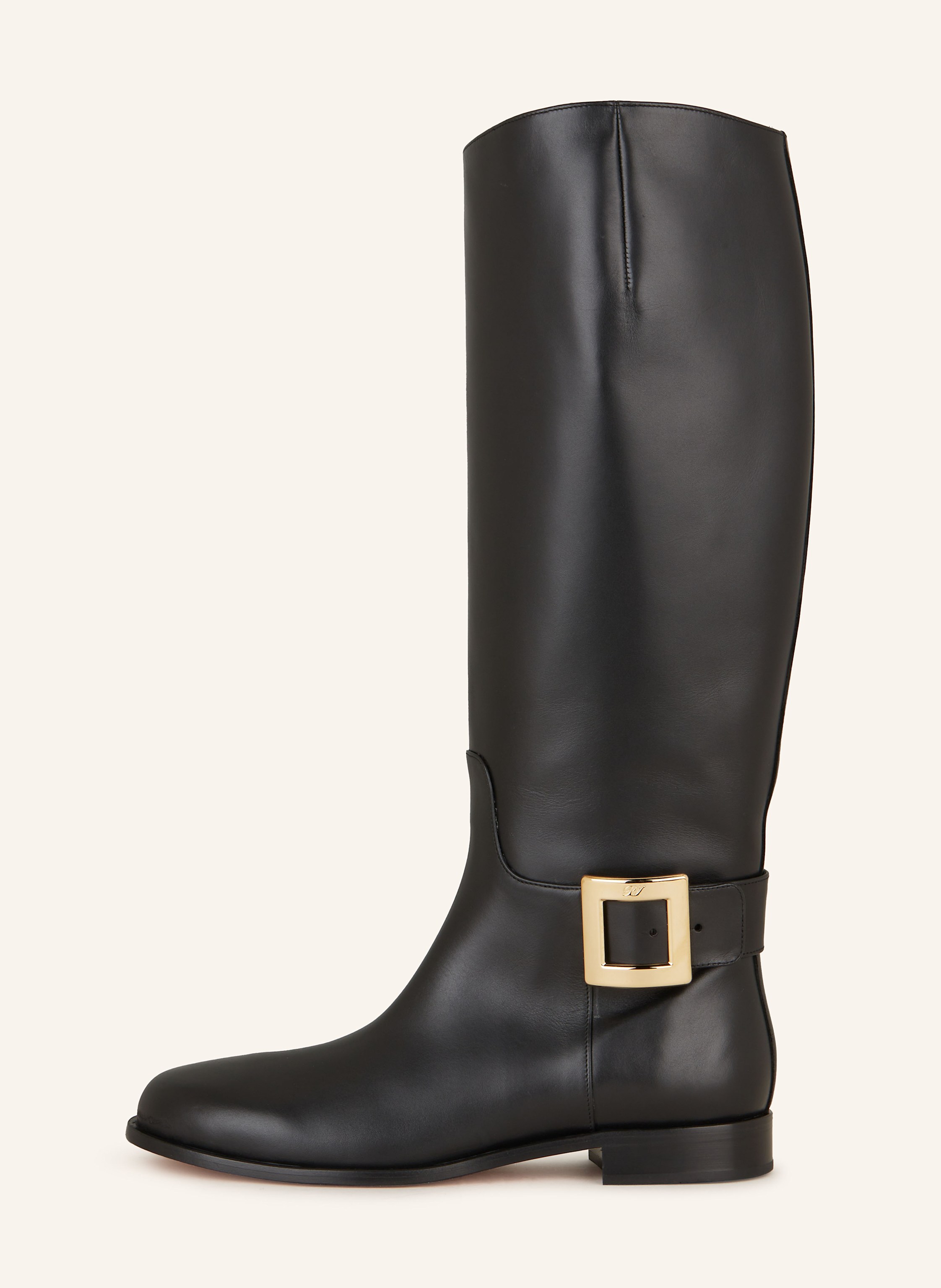 Thumbnail - Roger Vivier Biker Boots Trés Vivier schwarz