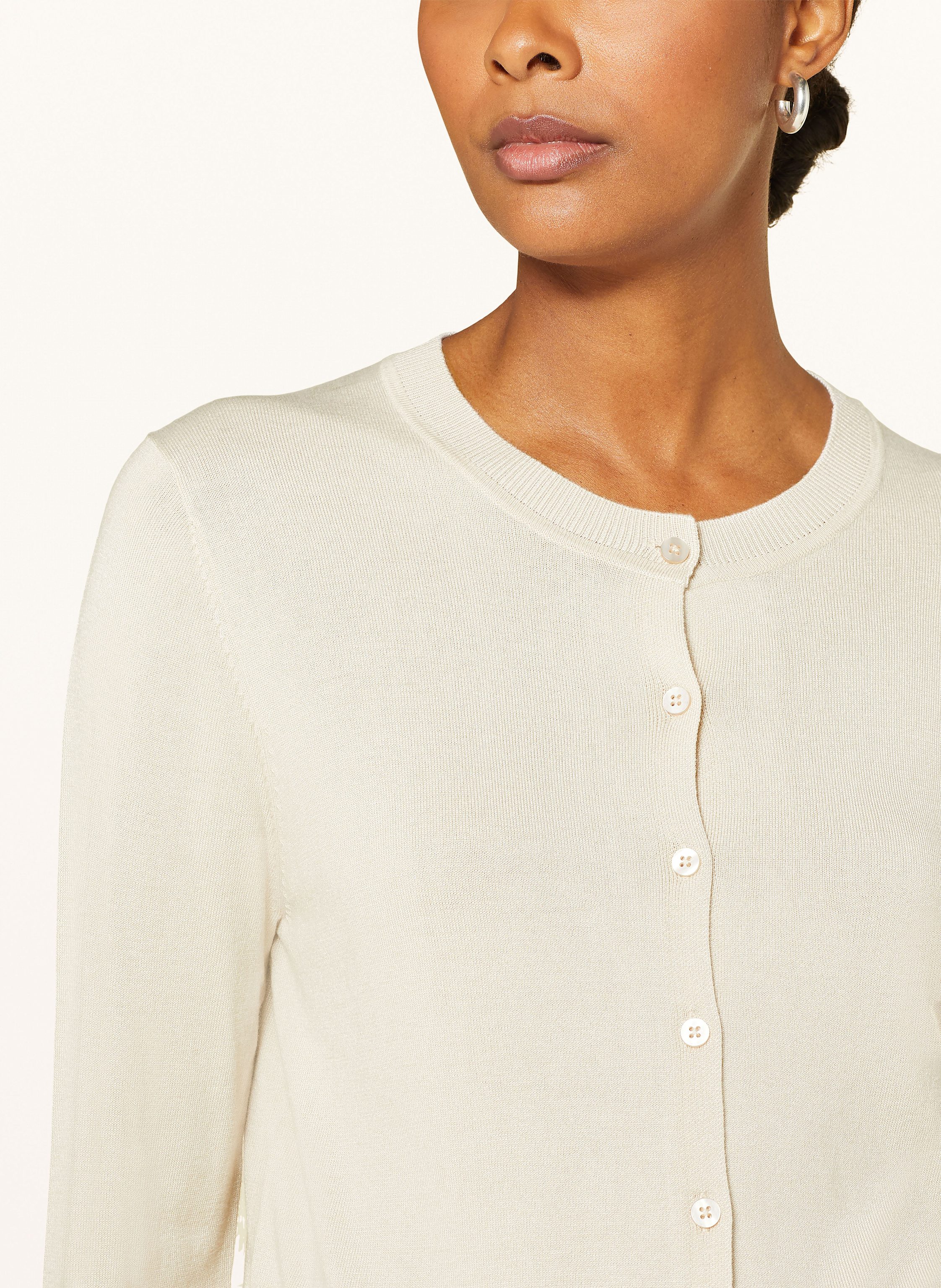 Thumbnail - Darling Harbour Strickjacke beige