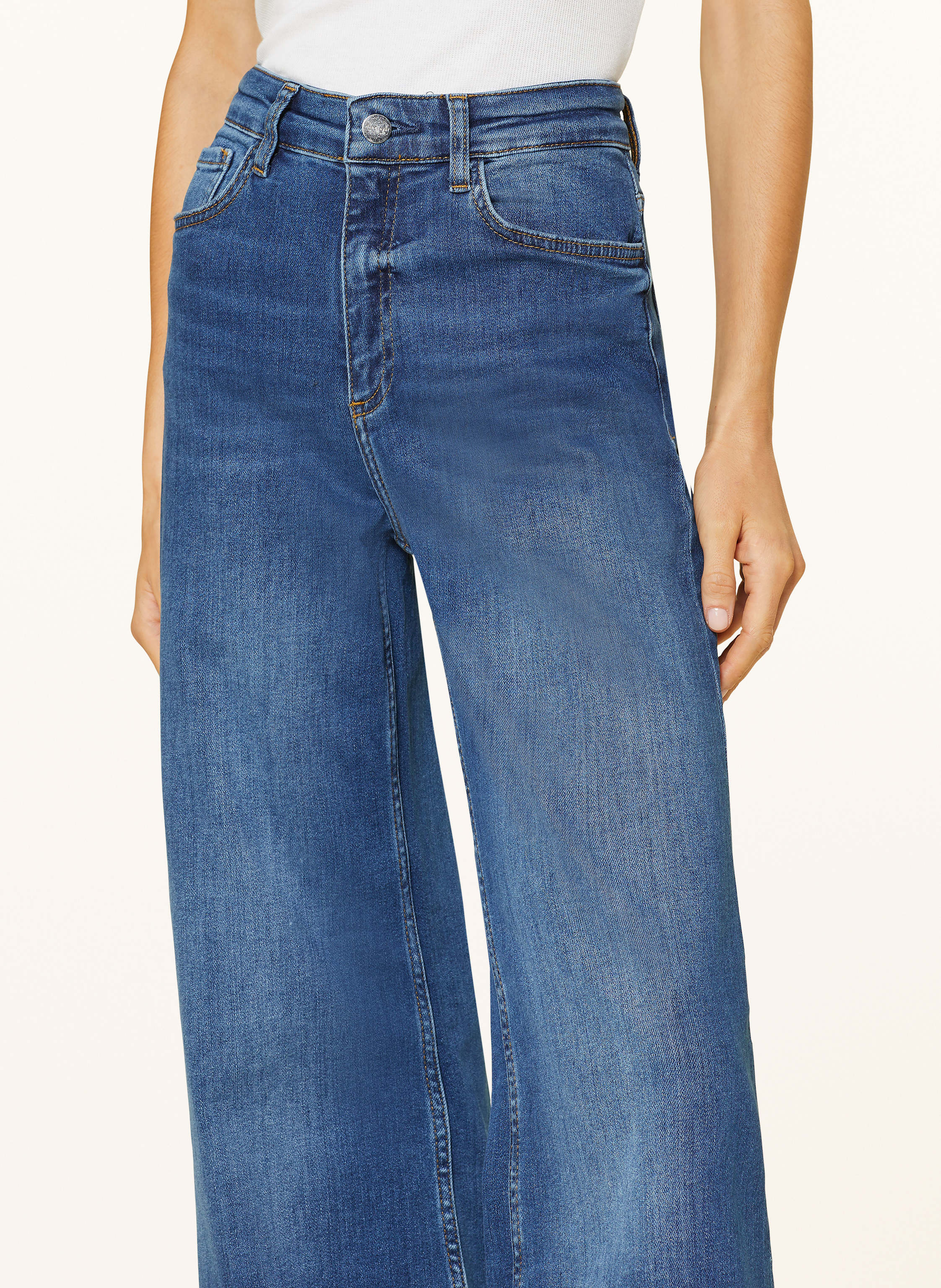 Thumbnail - Rich & Royal Flared Jeans blau