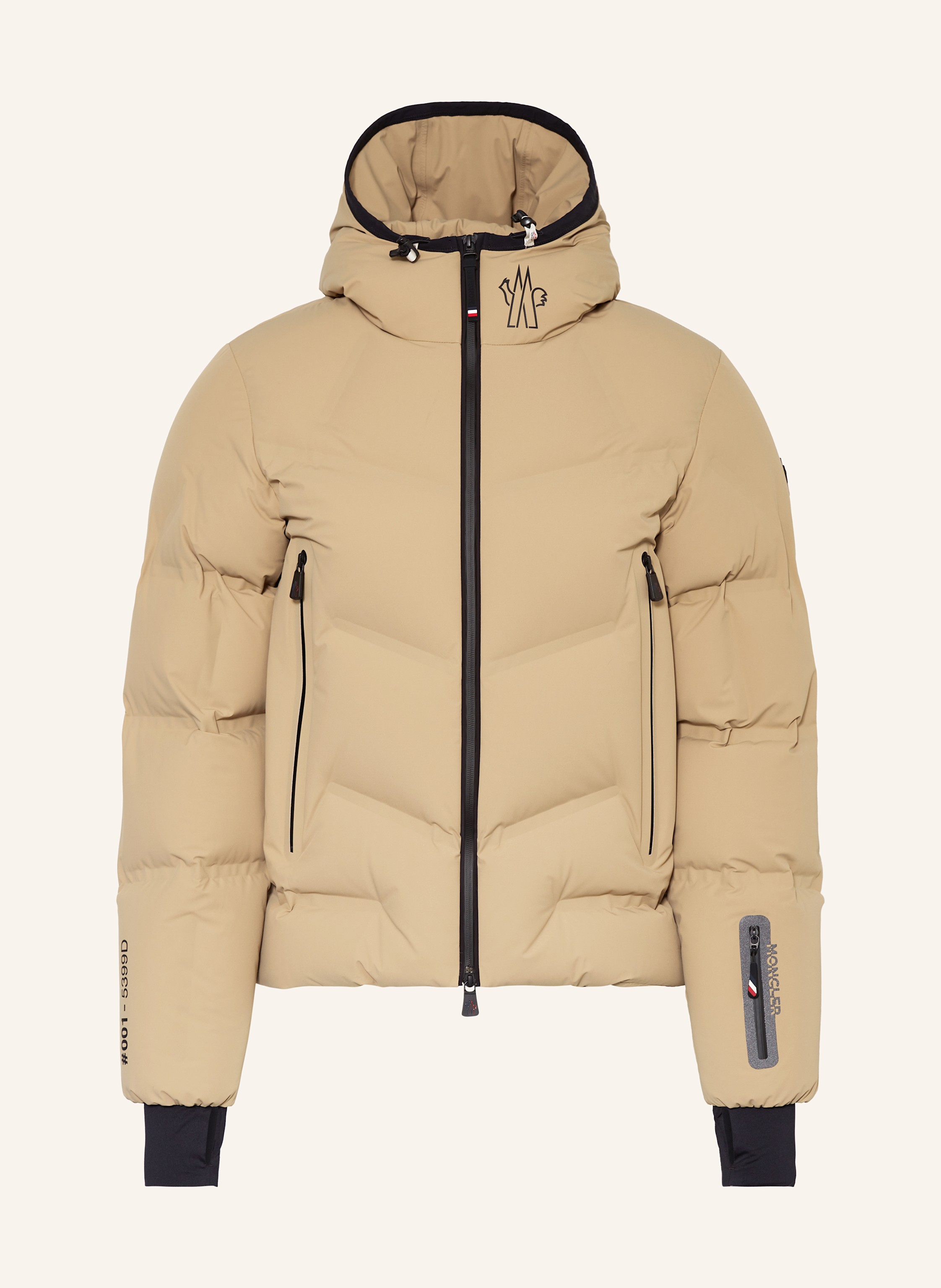 Monclerモンクレール abricotier サイズ0 ベージュ MONCLER（モンクレール）の「＜MONCLER (モンクレール）＞ABRICOTIER