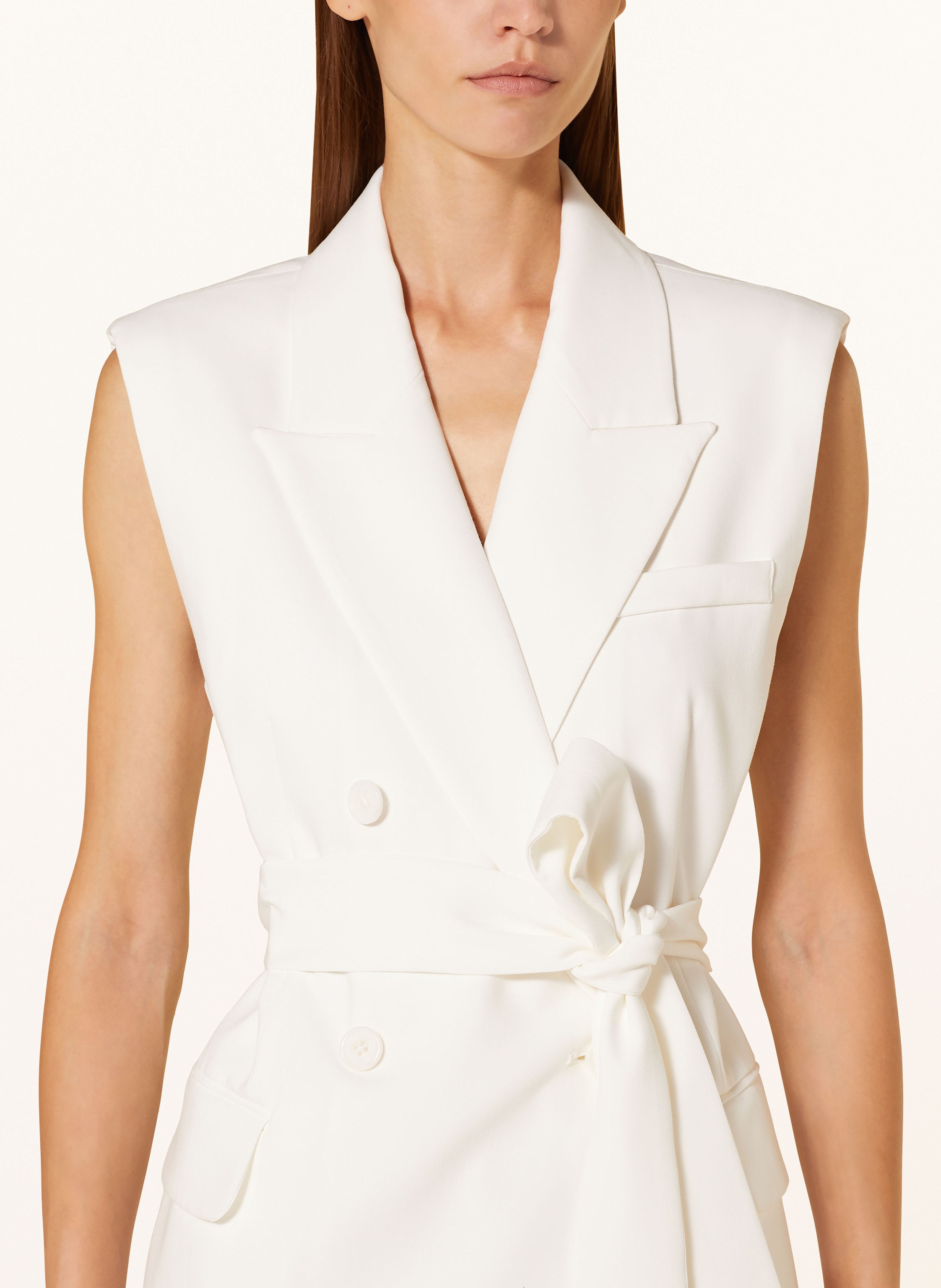 Thumbnail - Mrs & Hugs Blazerweste weiss