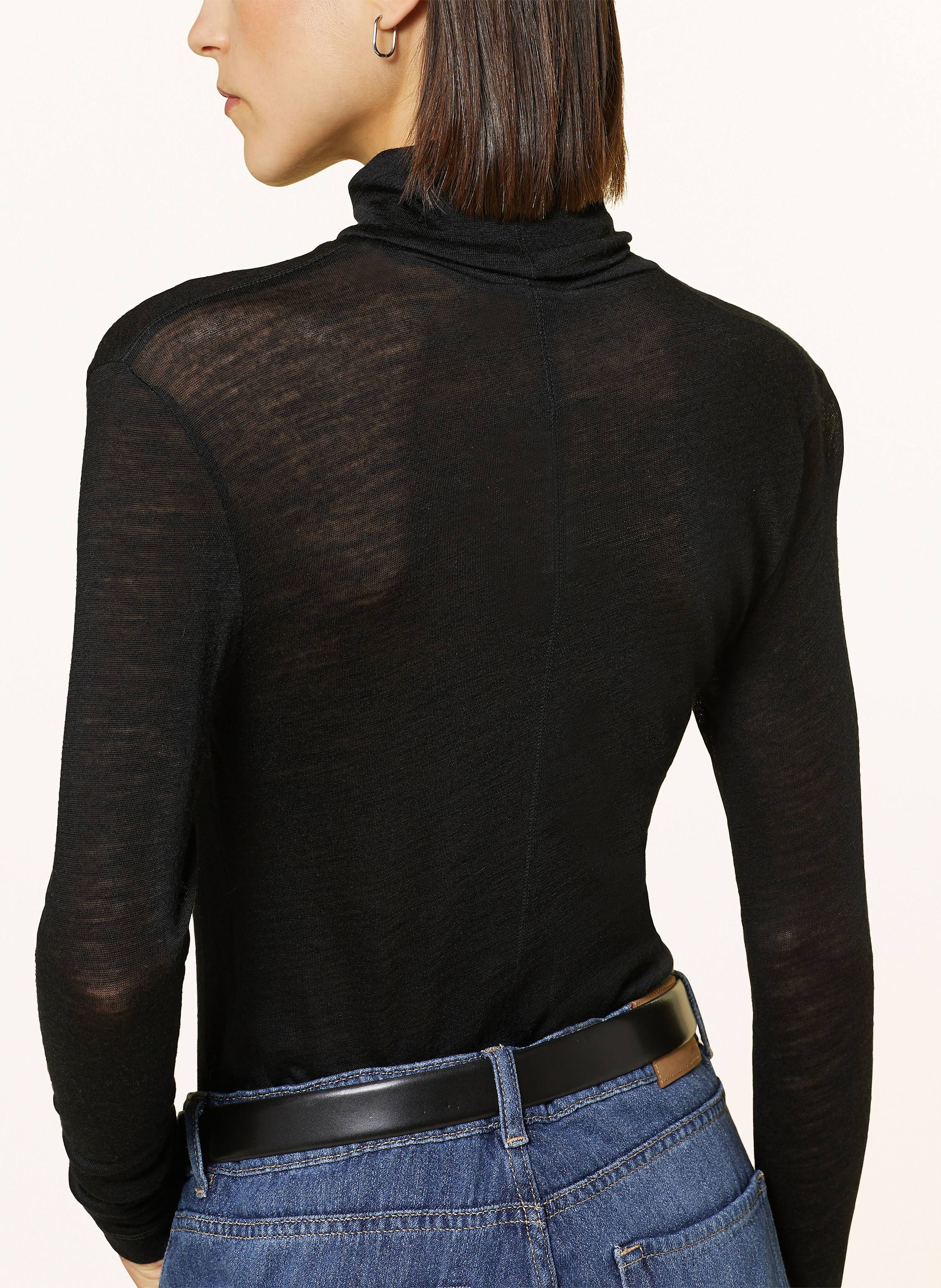 Thumbnail - Marc O'polo Rollkragenshirt schwarz