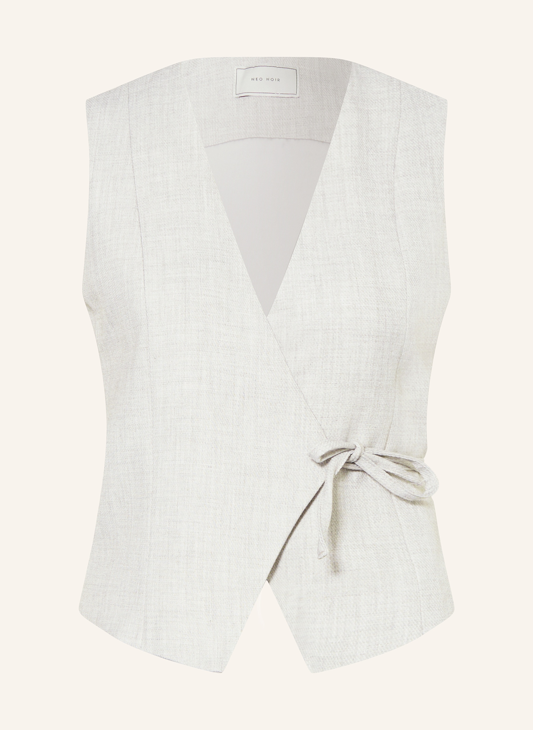 NEO NOIR SAMARA vest in light gray