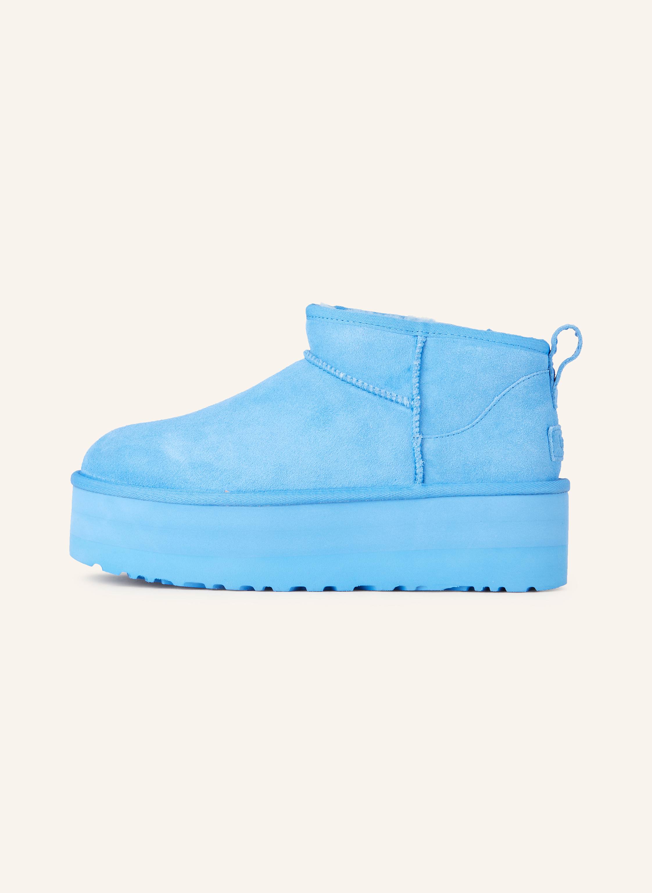 Thumbnail - Ugg Plateau-Boots Classic Ultra Mini Platform blau