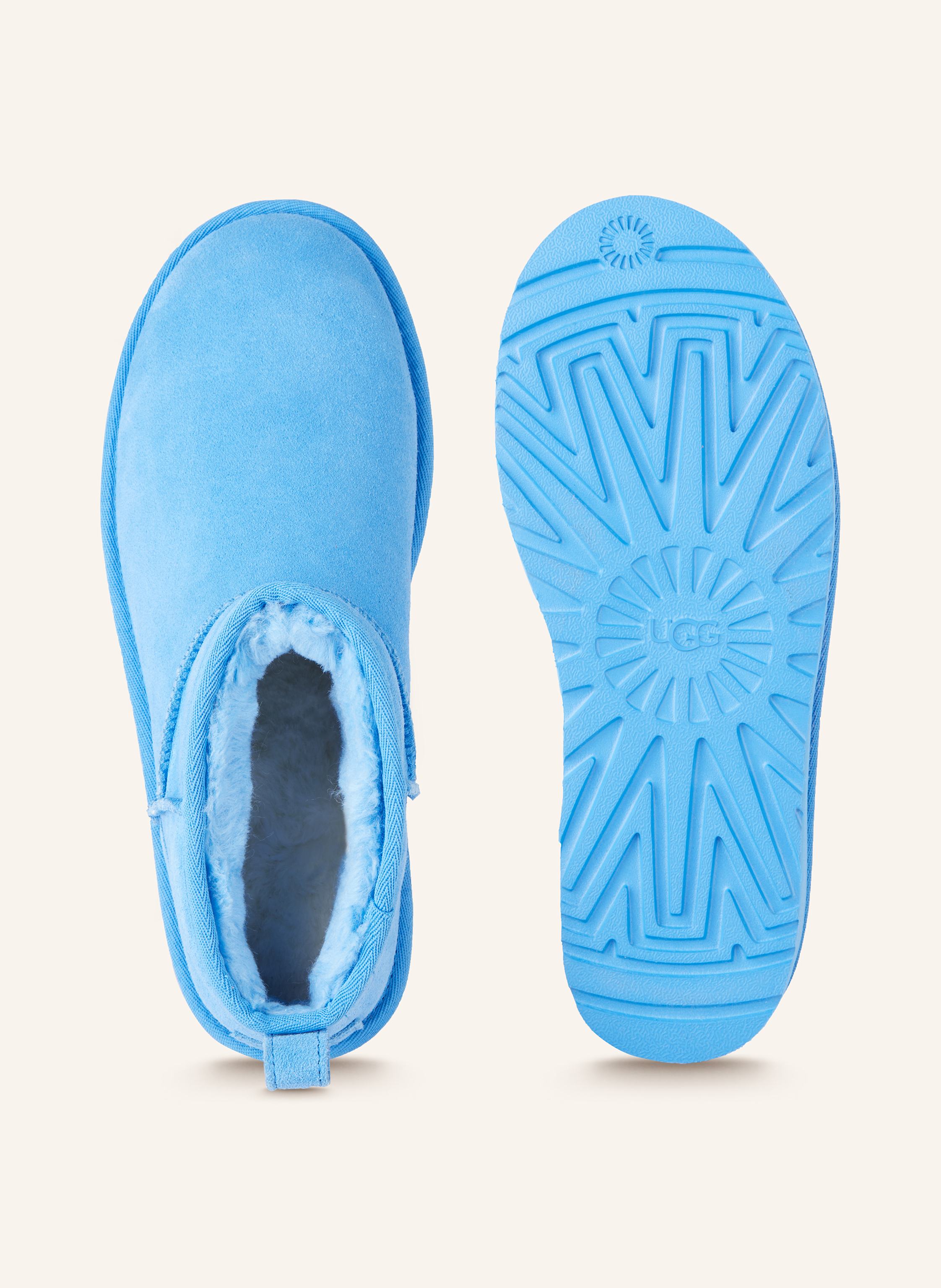 Thumbnail - Ugg Plateau-Boots Classic Ultra Mini Platform blau