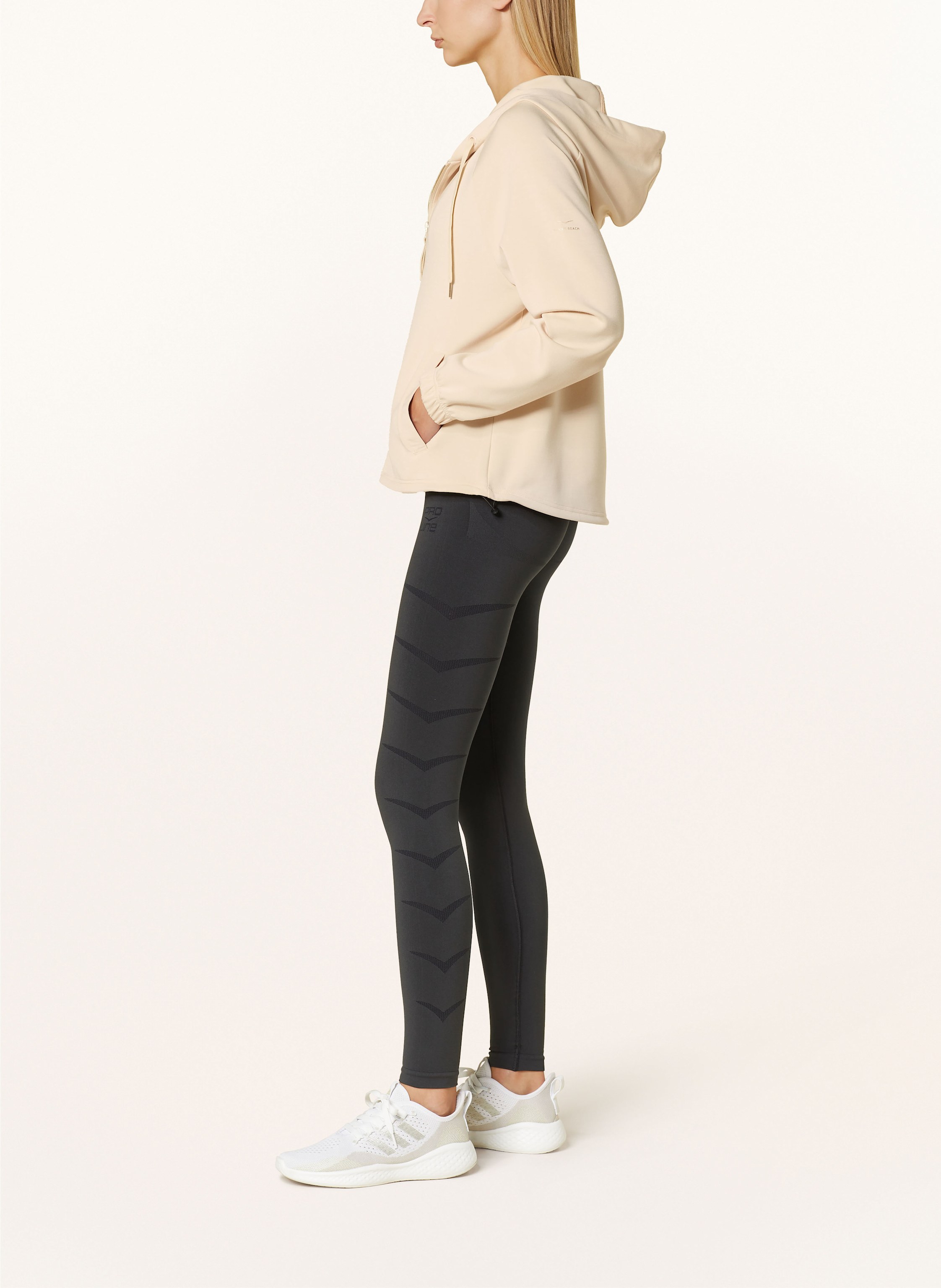 Thumbnail - Venice Beach Hoodie Jessica beige