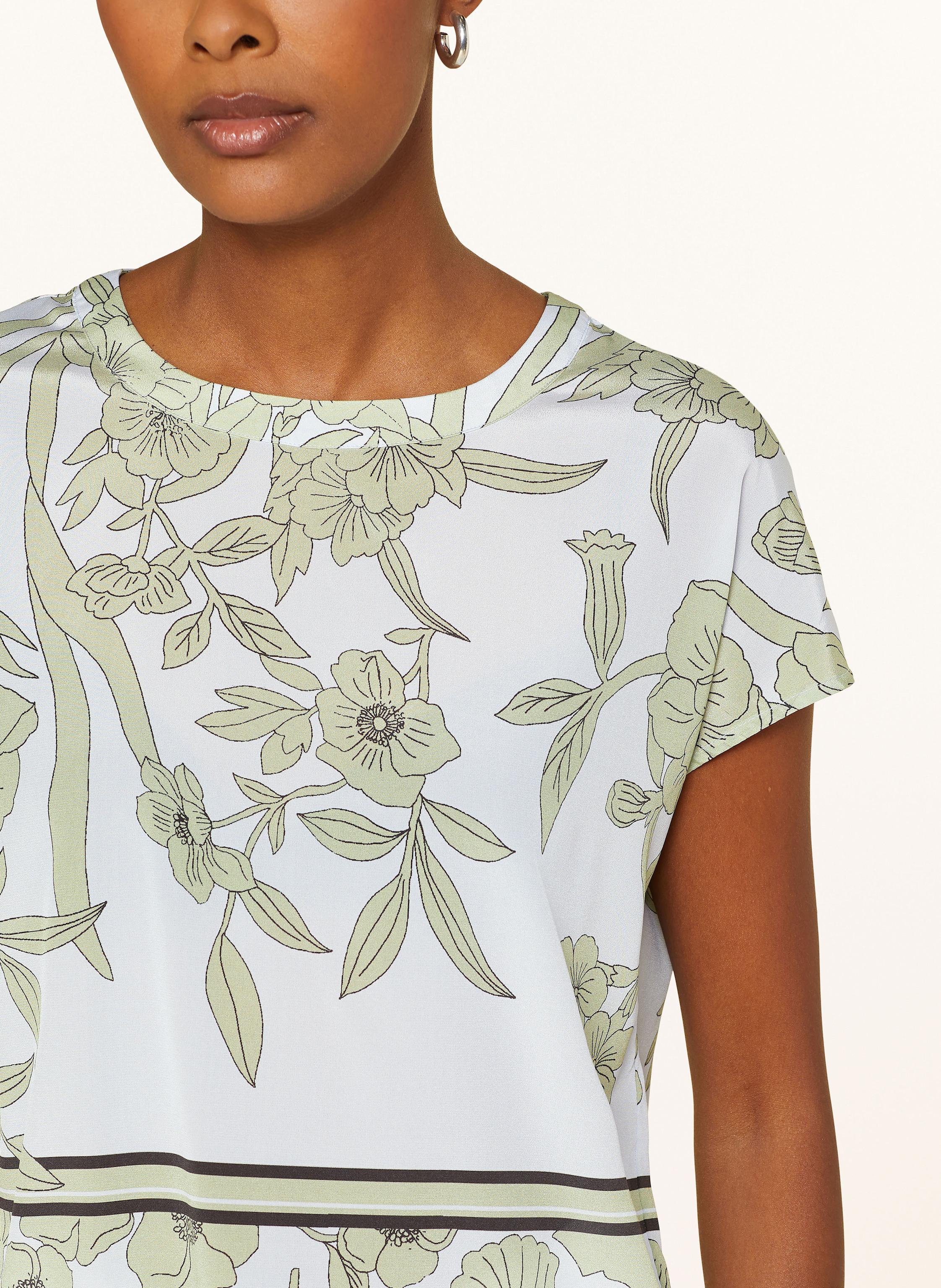 Thumbnail - Darling Harbour Blusenshirt Aus Seide blau