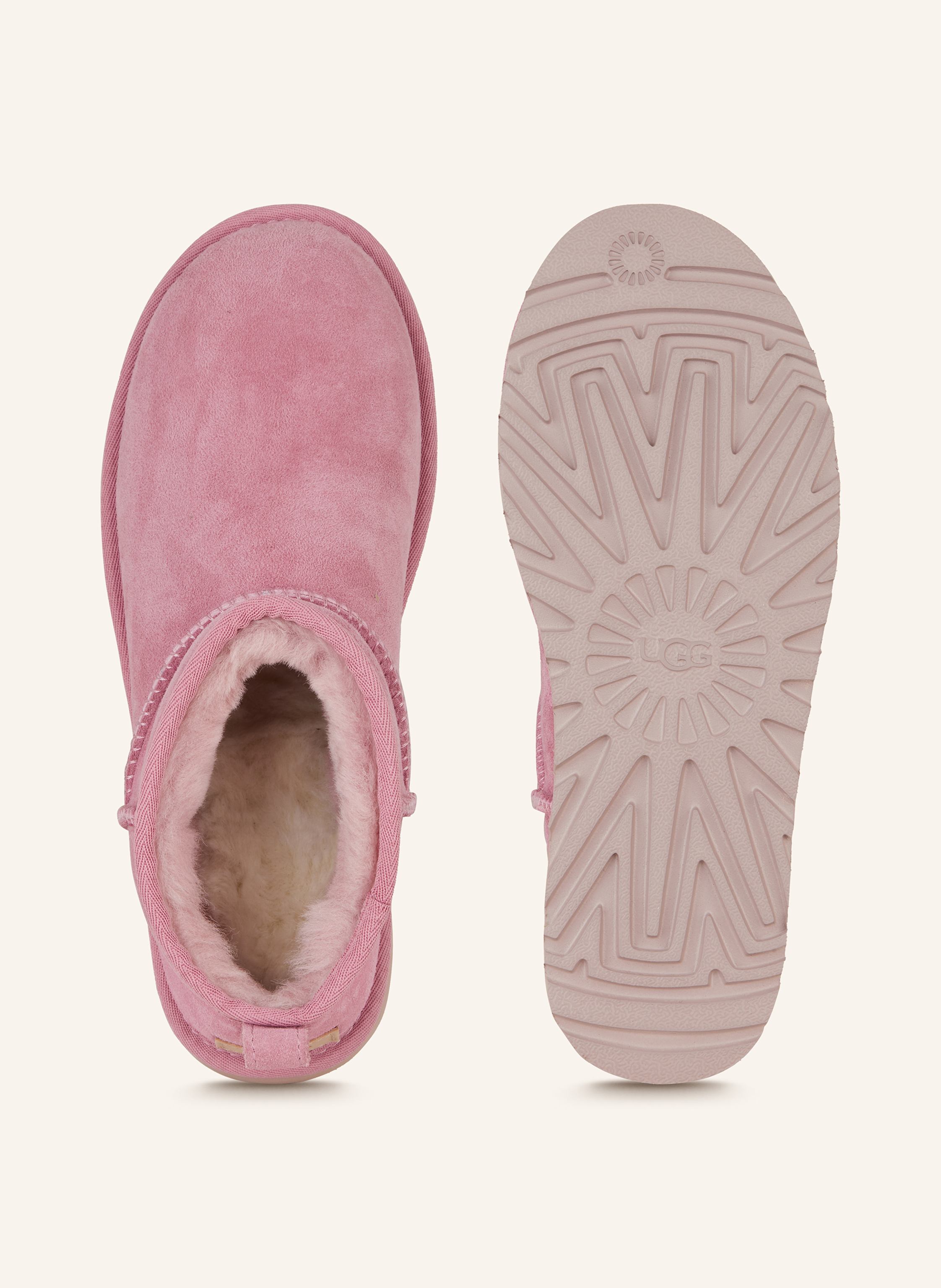 Thumbnail - Ugg Boots Classic Ultra Mini rosa
