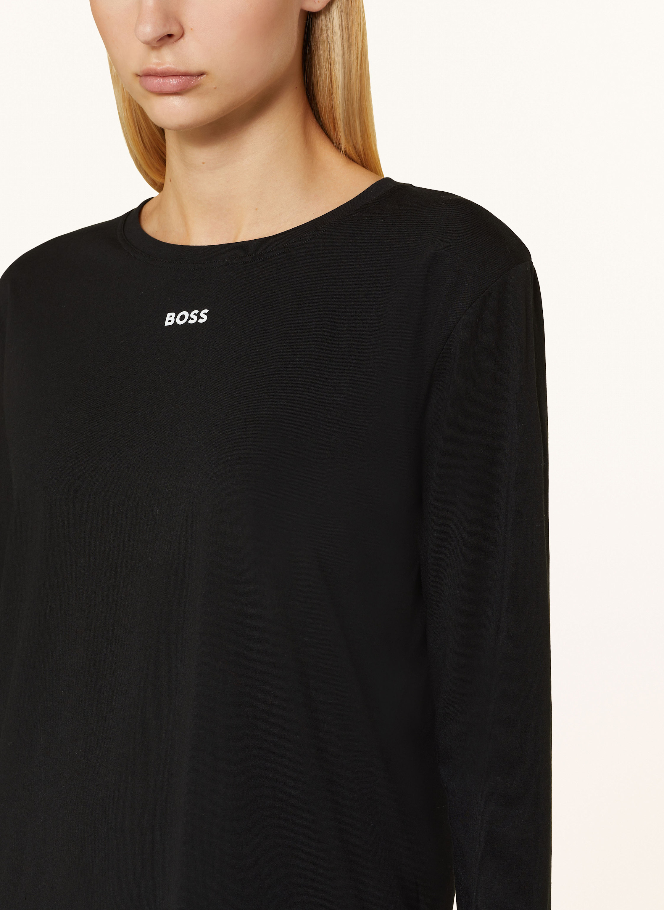 Thumbnail - Boss Schlafshirt Ci schwarz