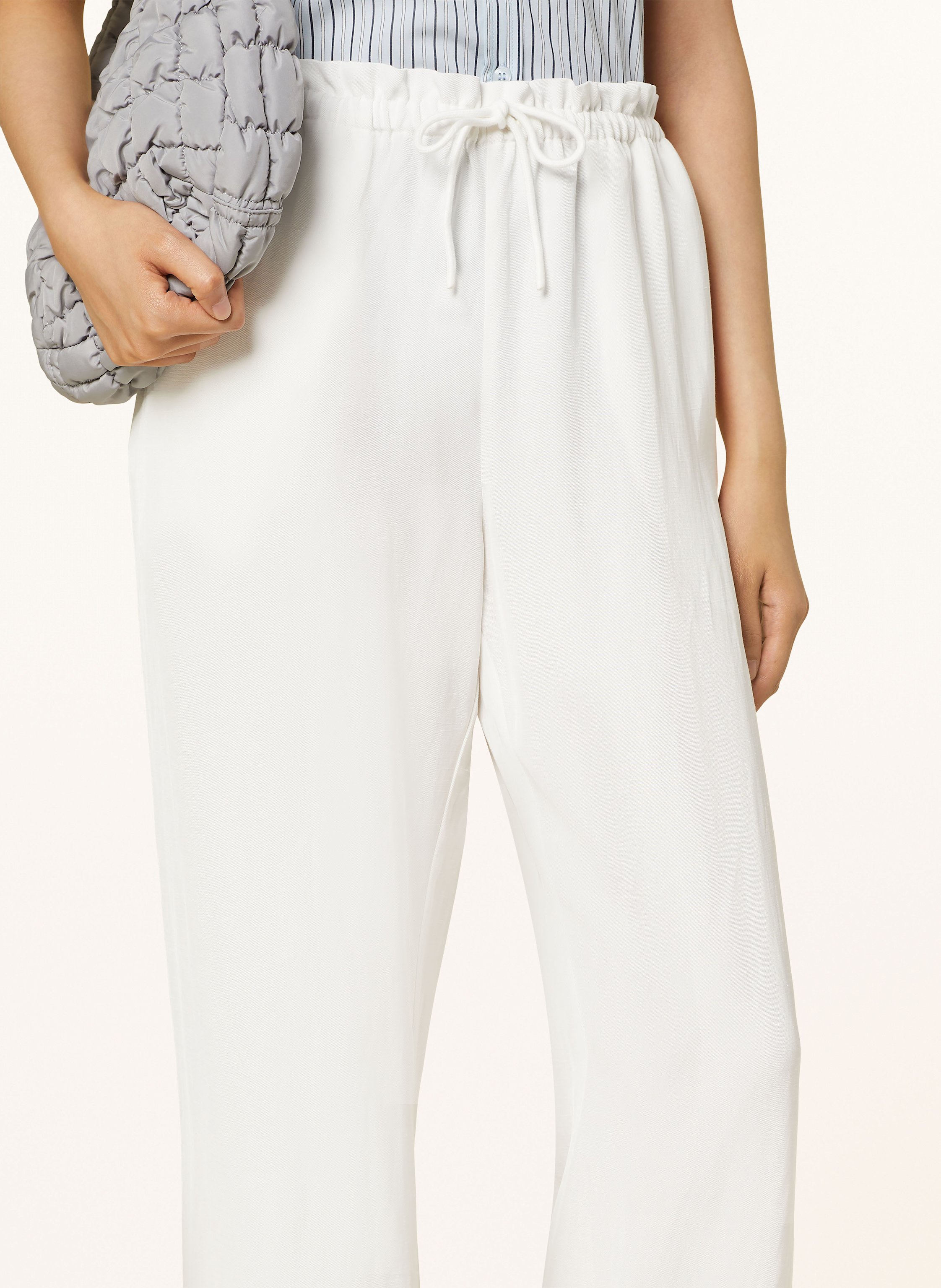 Thumbnail - Samsøe  Samsøe Marlenehose Satopiary weiss