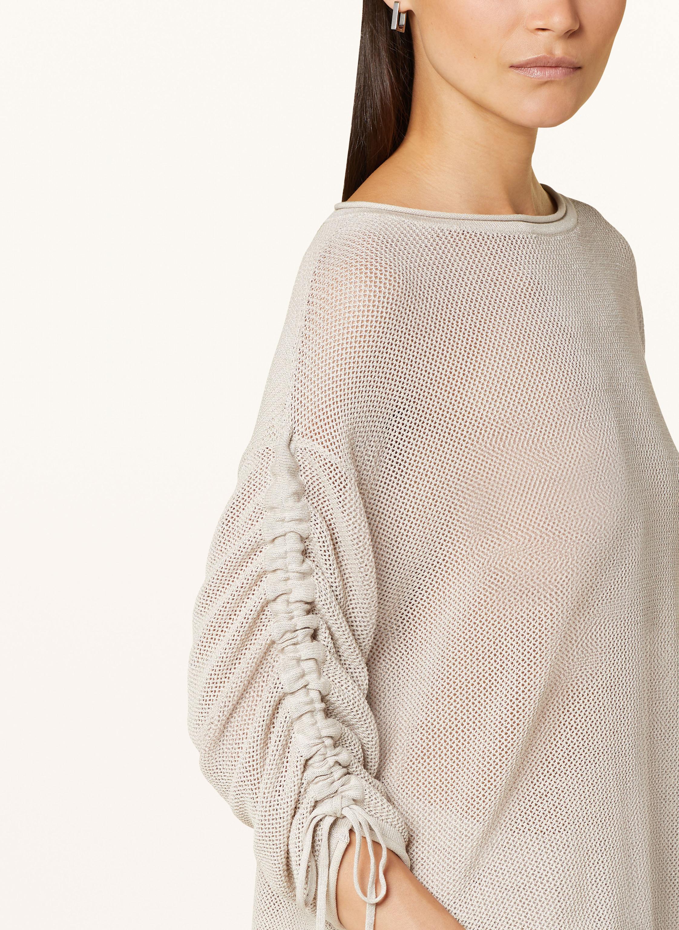 Thumbnail - Marc Aurel Pullover Mit Glitzergarn beige