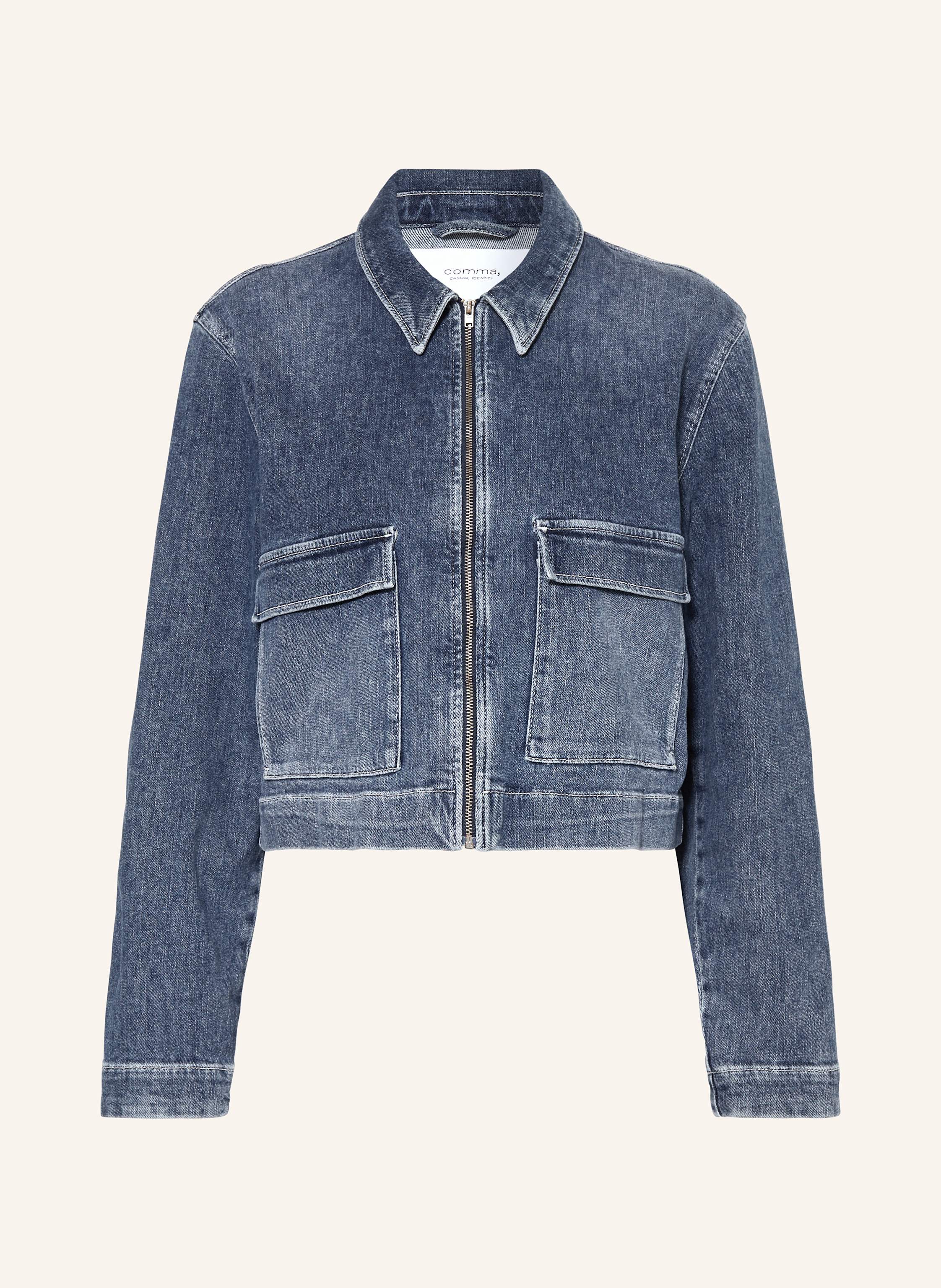 Comma Casual Comma Jacke GrÃ¼n Comma Casual Identity Jeansjacke In