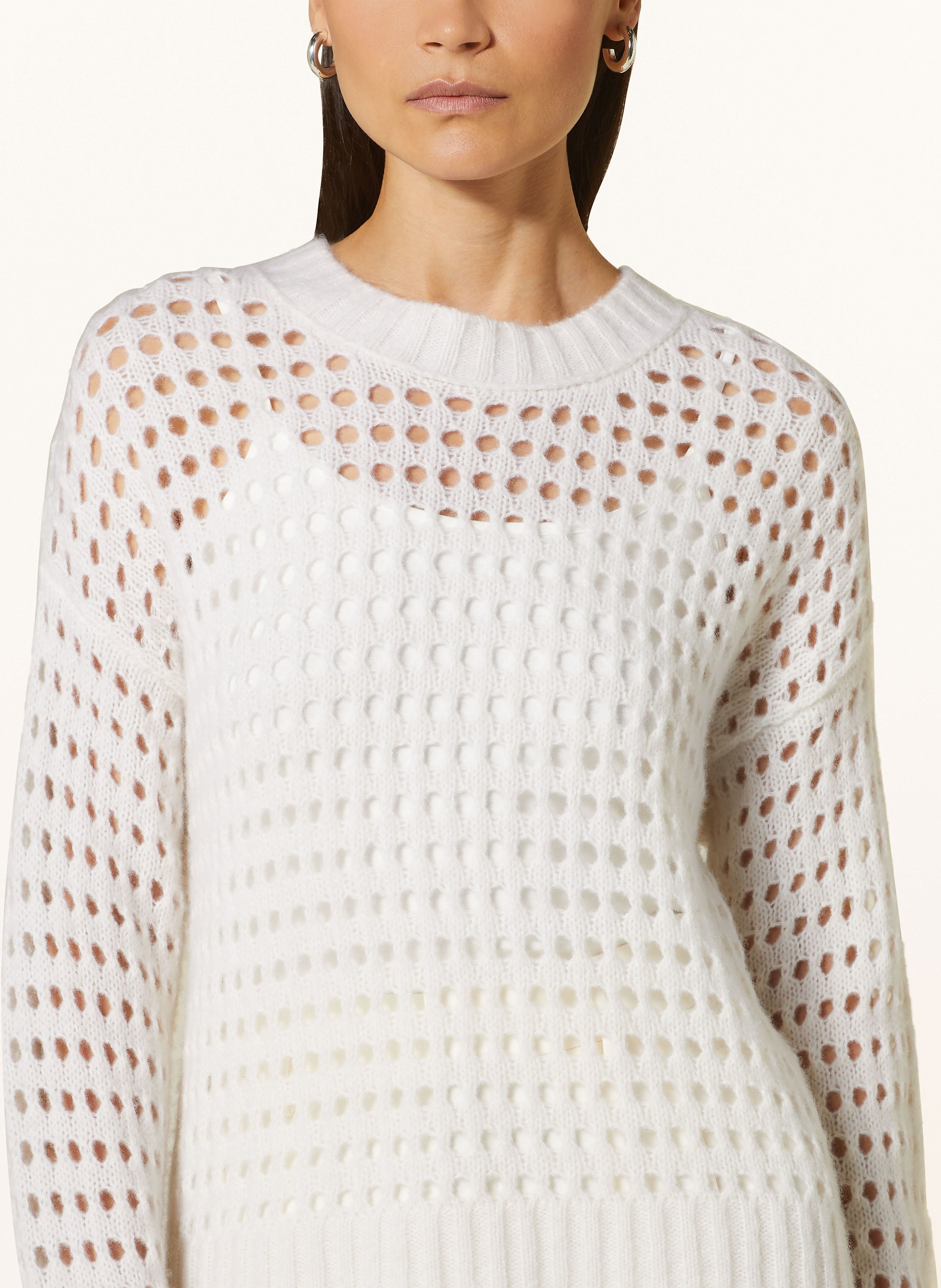 Thumbnail - (The Mercer) N.Y. Pullover Mit Cashmere weiss