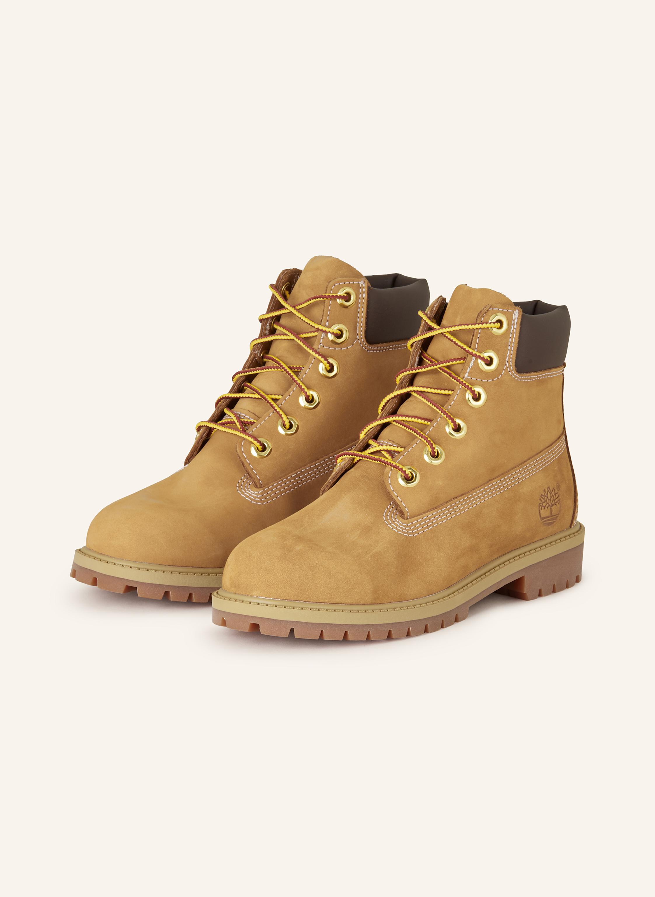 Timberland Schnurboots 6 INCH PREMIUM in camel