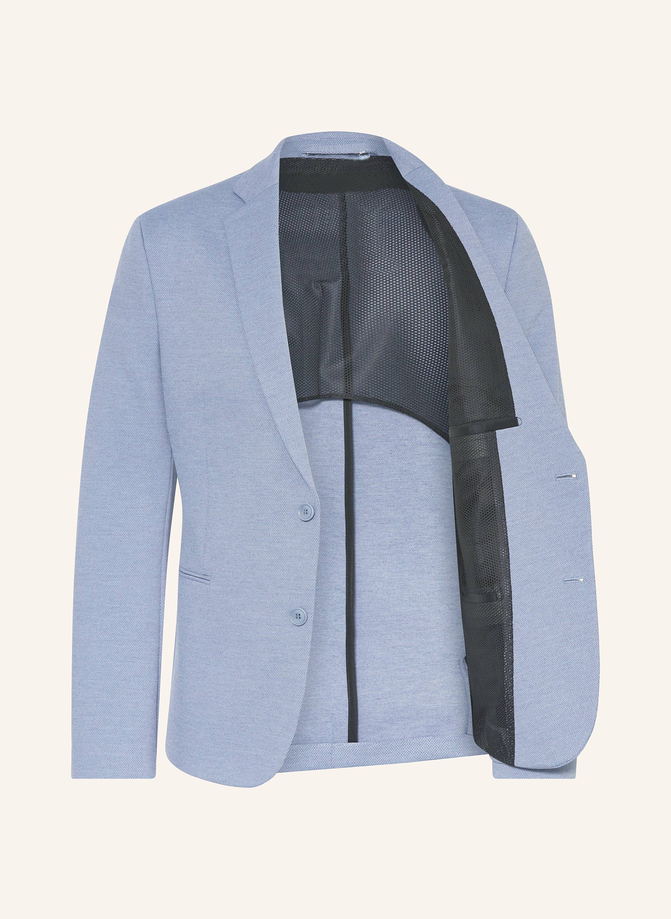 Thumbnail - Drykorn Anzugsakko Horley Extra Slim Fit Aus Piqué blau