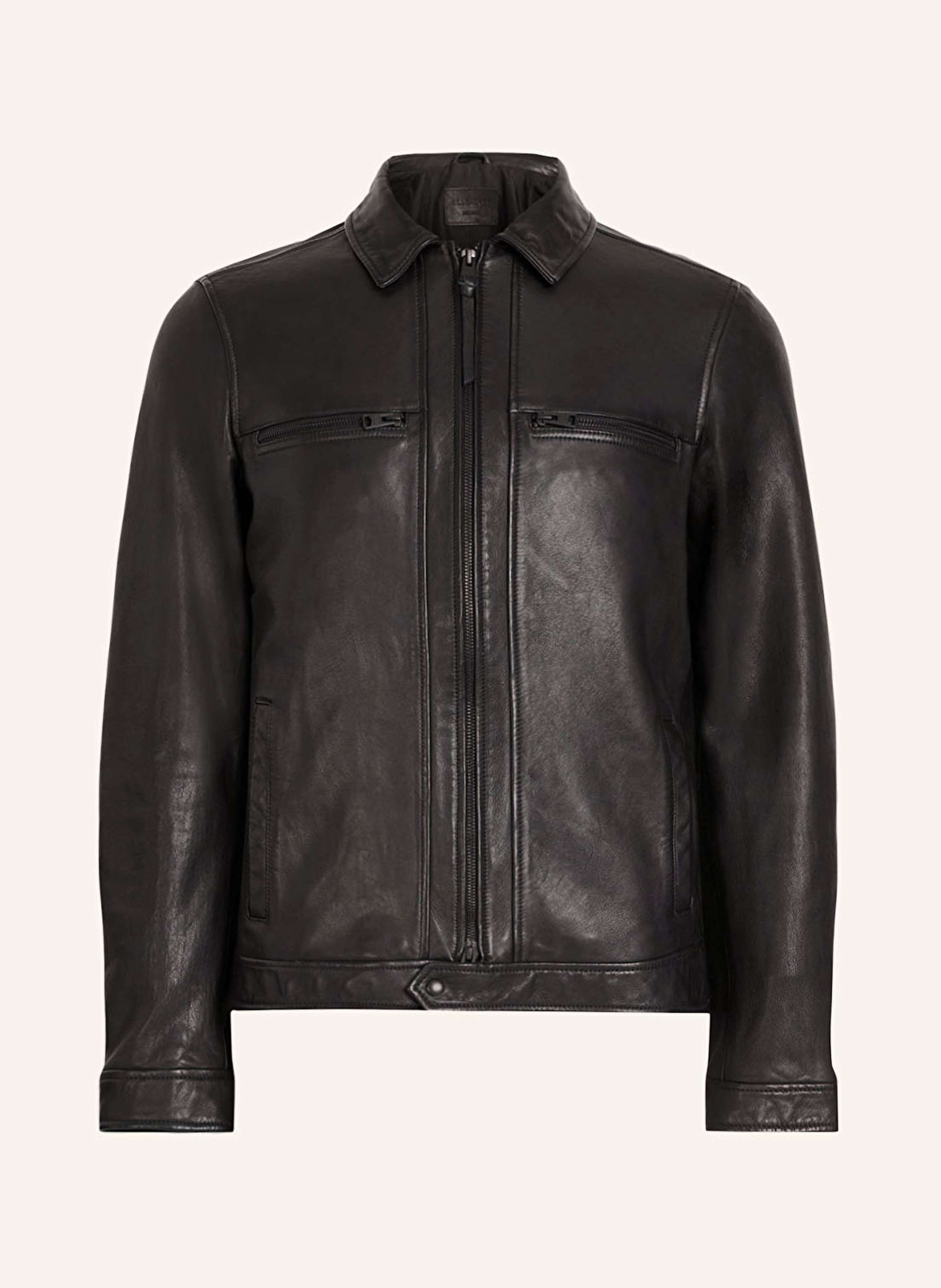 All saints lark leather jacket outlet