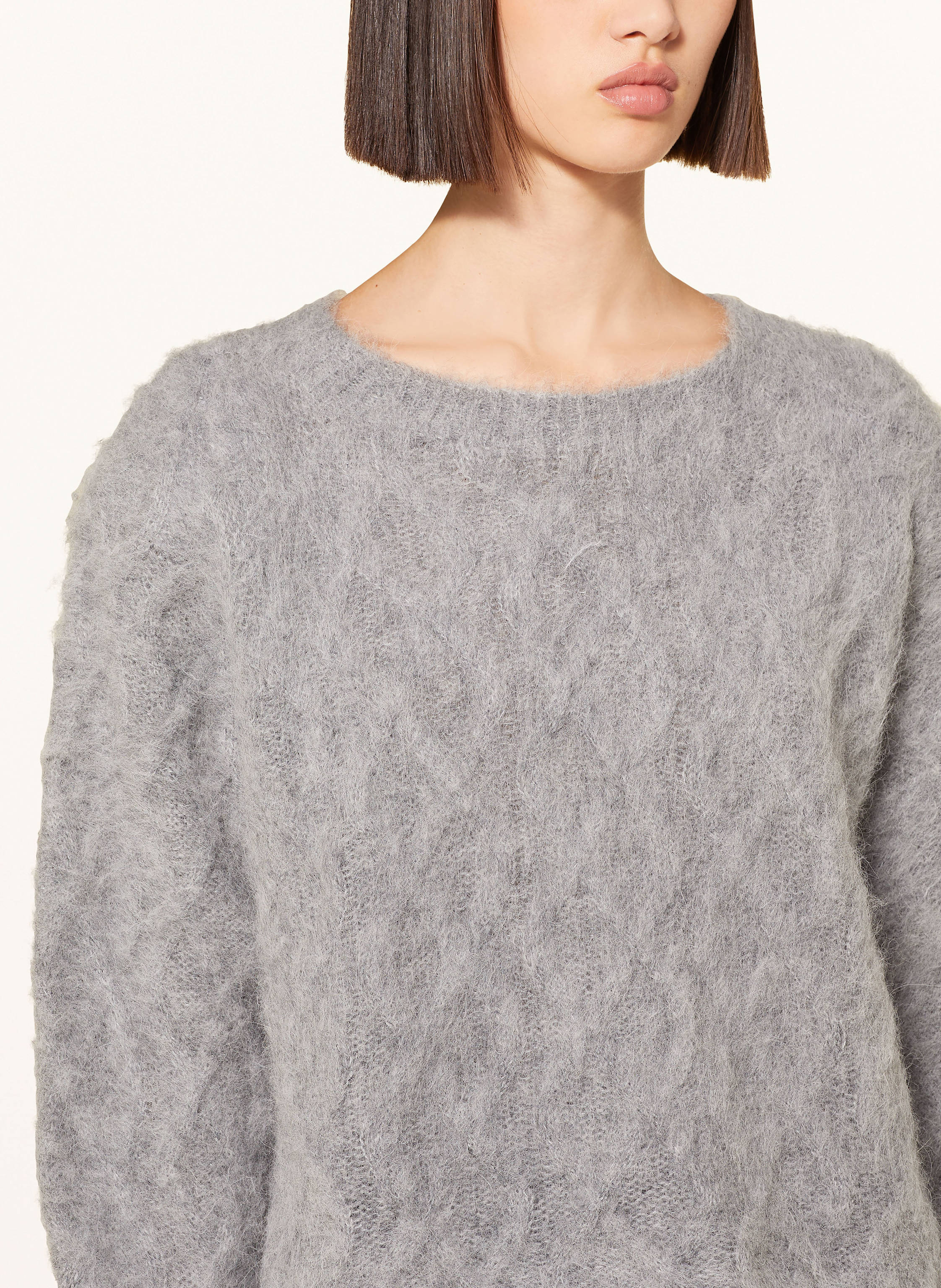 Thumbnail - By Aylin Koenig Pullover Paula Aus Alpaka grau