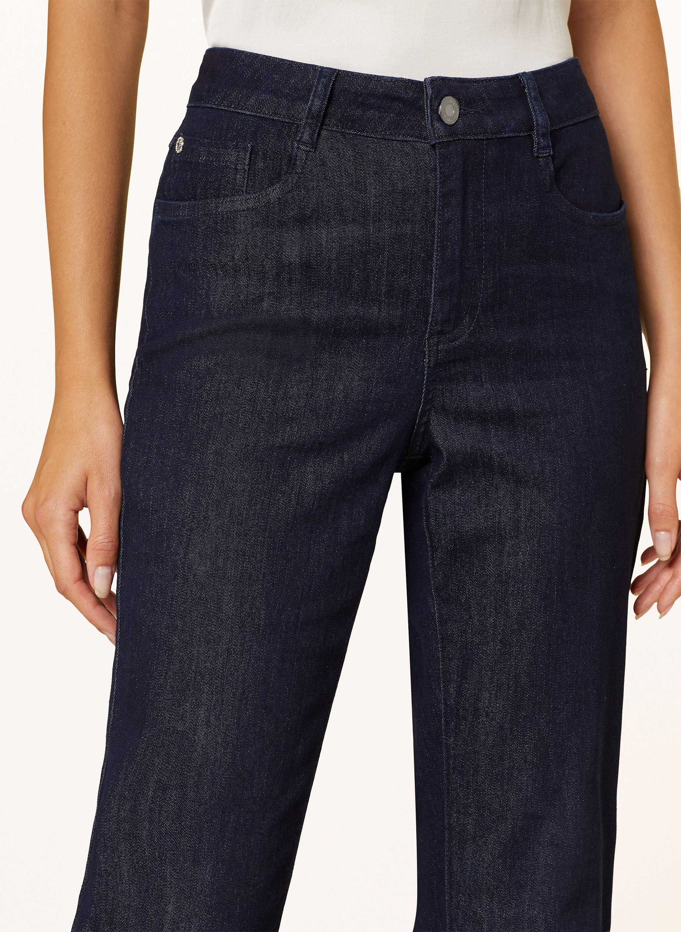 Thumbnail - Joseph Ribkoff Straight Jeans blau