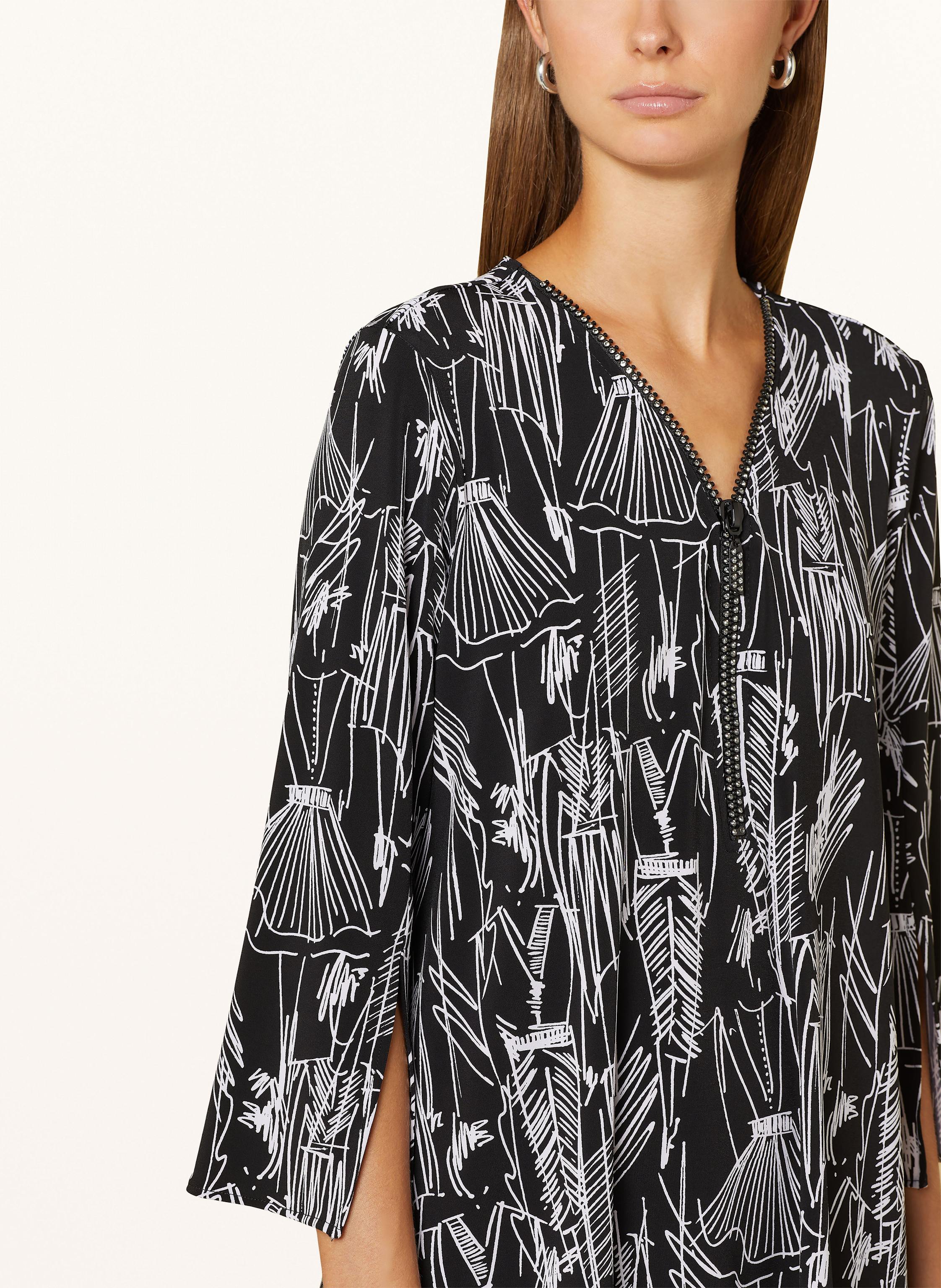 Thumbnail - Joseph Ribkoff Blusenshirt Mit 3/4-Arm Und Schmucksteinen schwarz