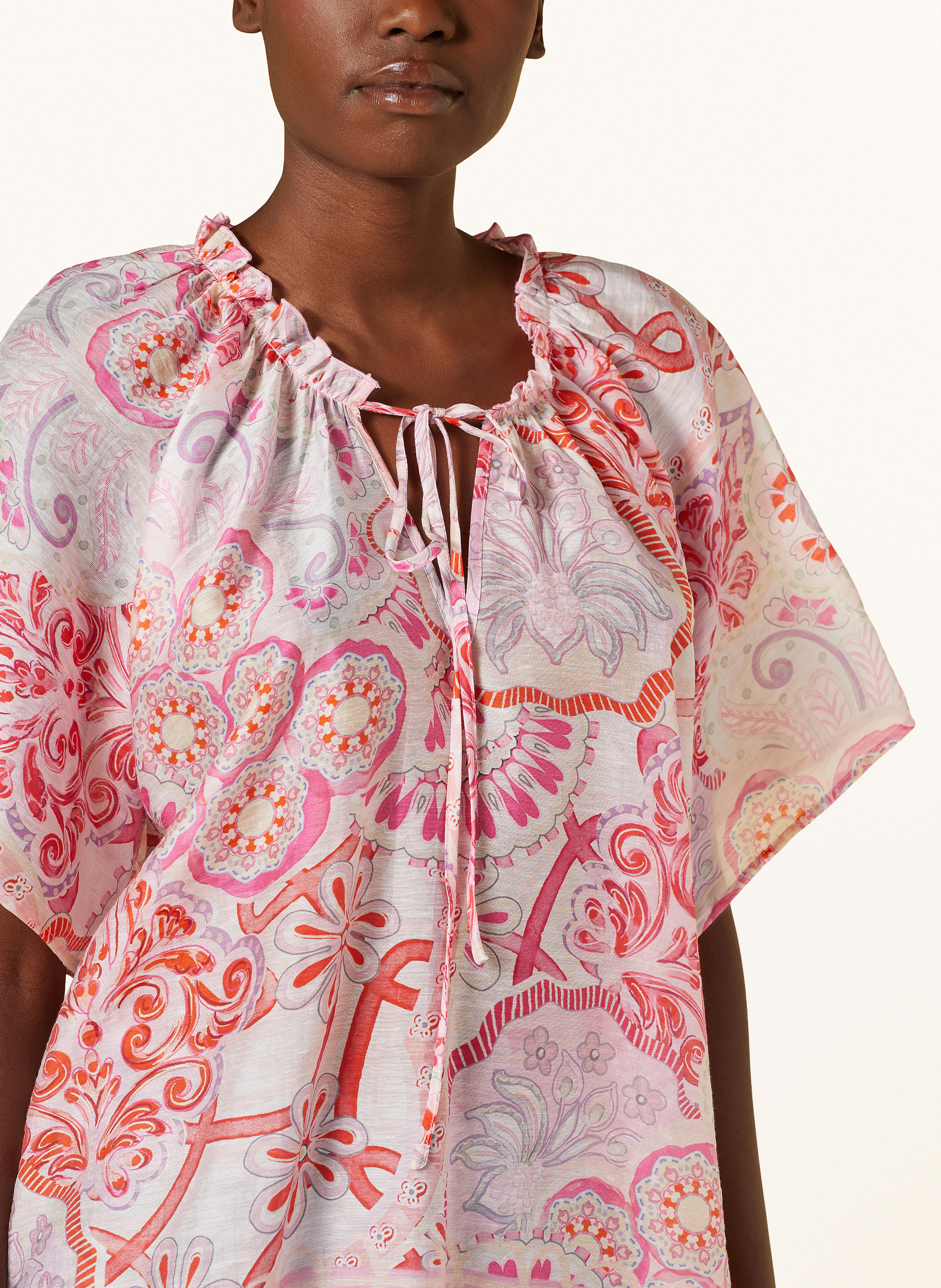 Thumbnail - Yippie Hippie Blusenshirt rosa