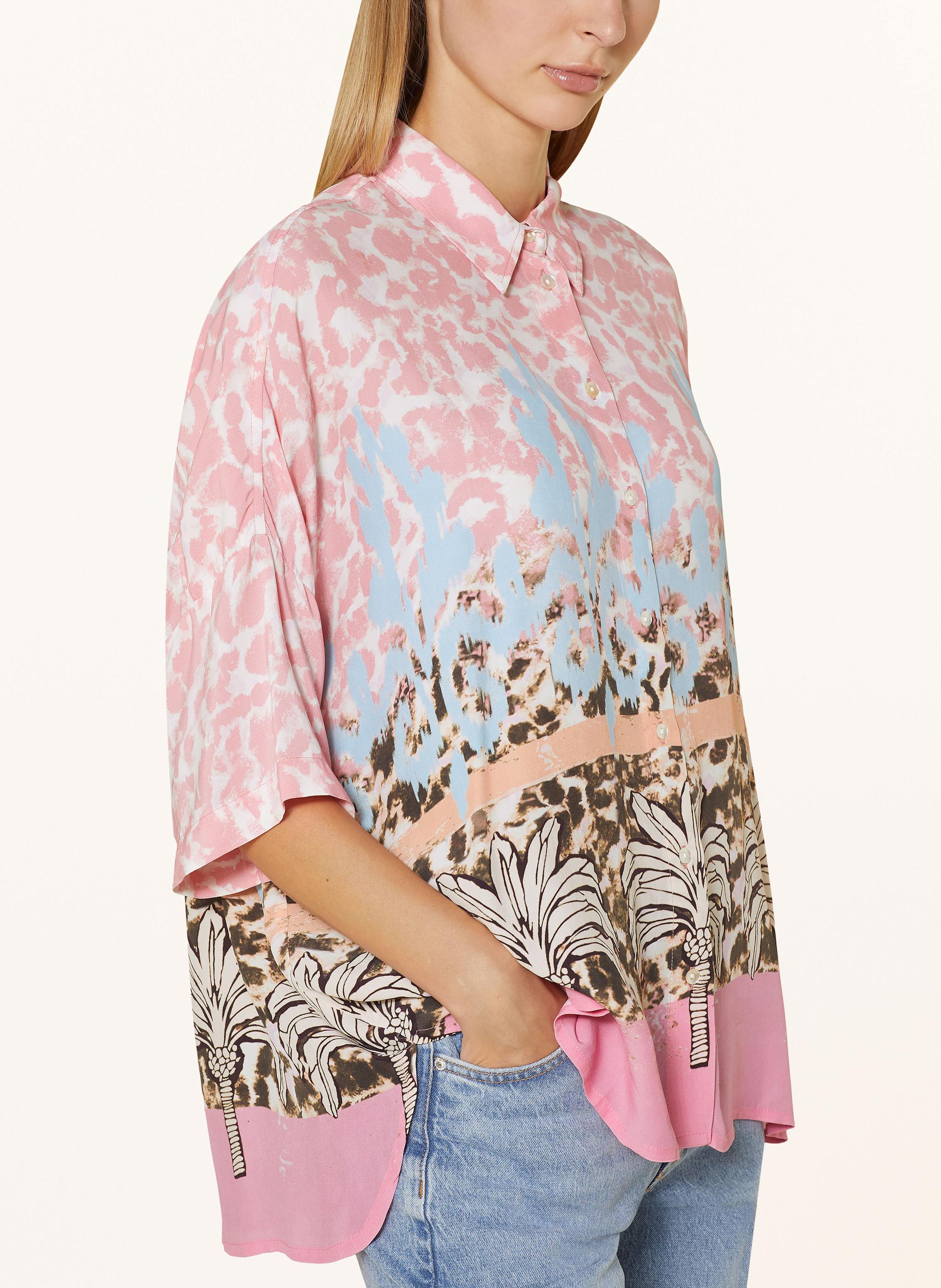 Thumbnail - Yippie Hippie Oversized-Hemdbluse rosa