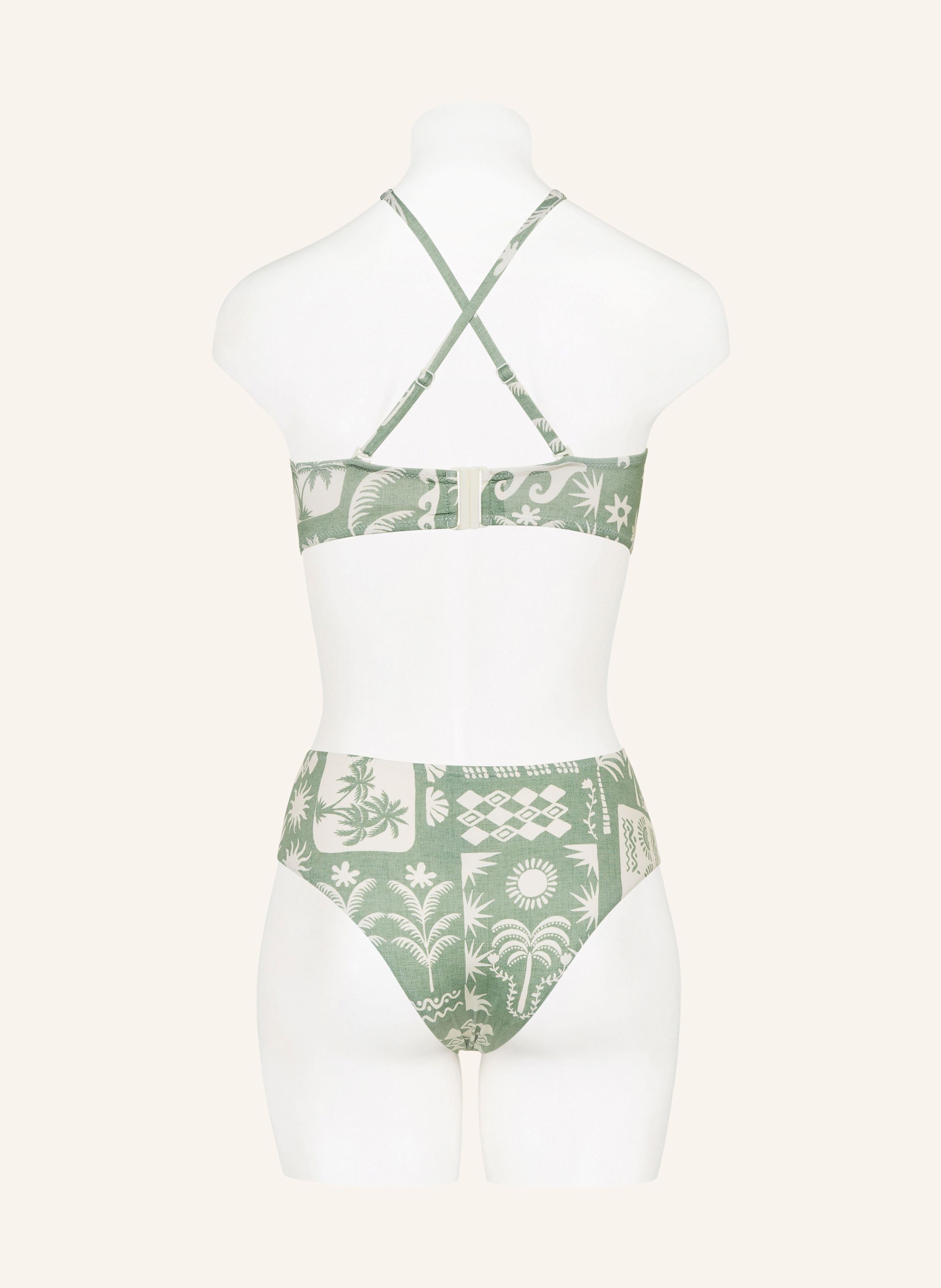 Thumbnail - Watercult Bralette-Bikini-Top Rustic Med gruen