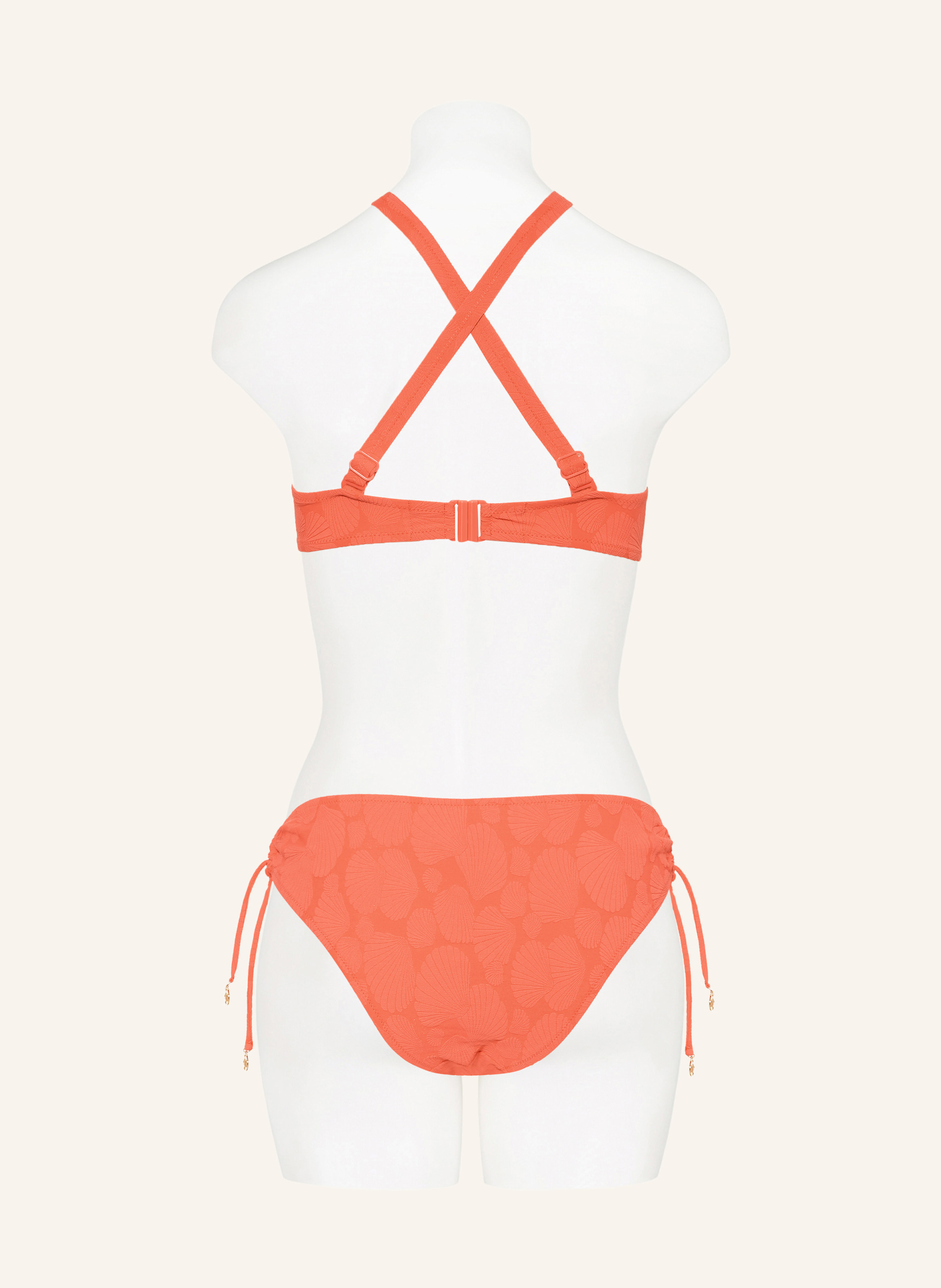 Thumbnail - Watercult Bügel-Bikini-Top Coastal Daydream orange