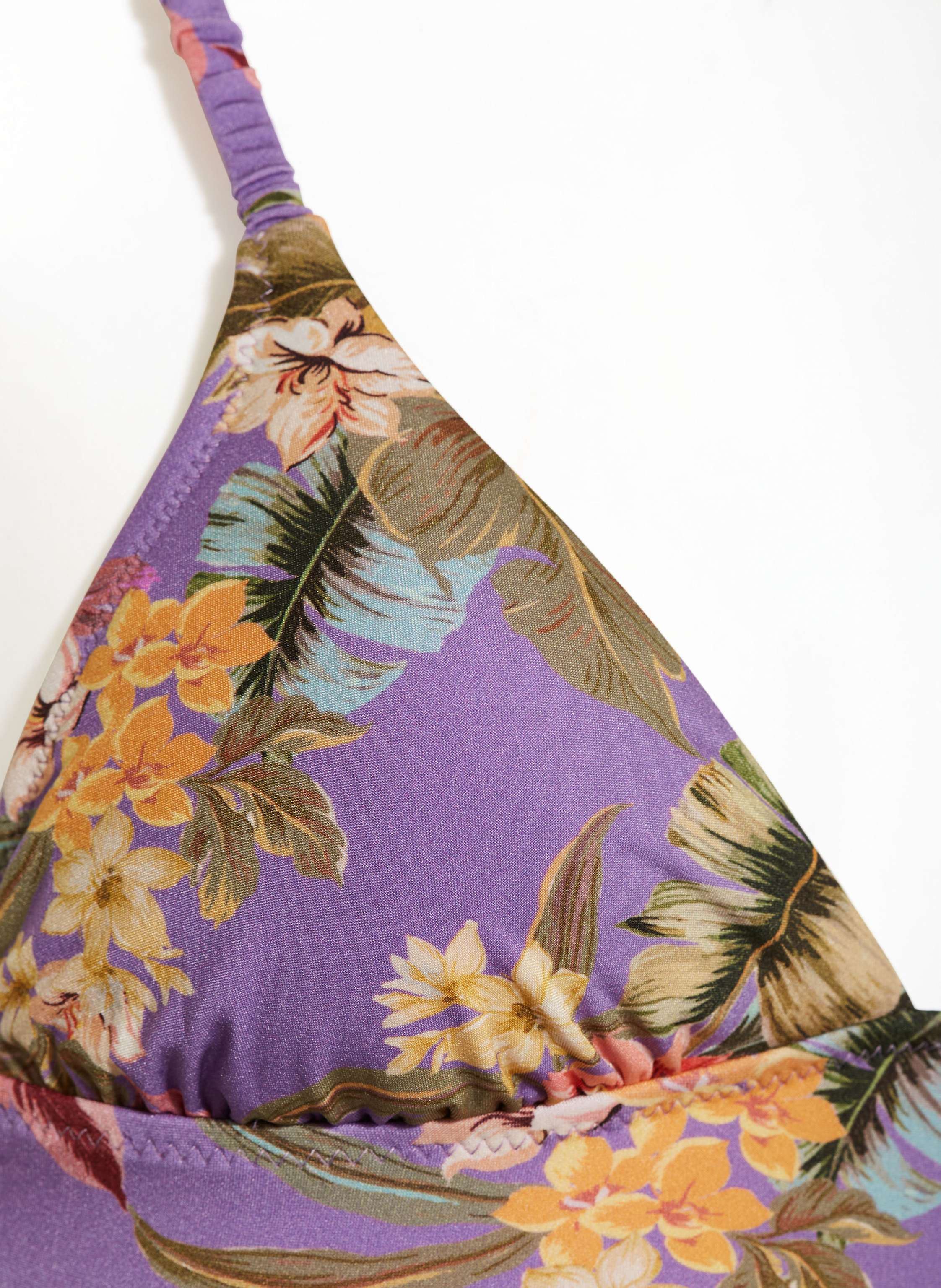 Thumbnail - Watercult Bralette-Bikini-Top Dreamscape Tropics lila