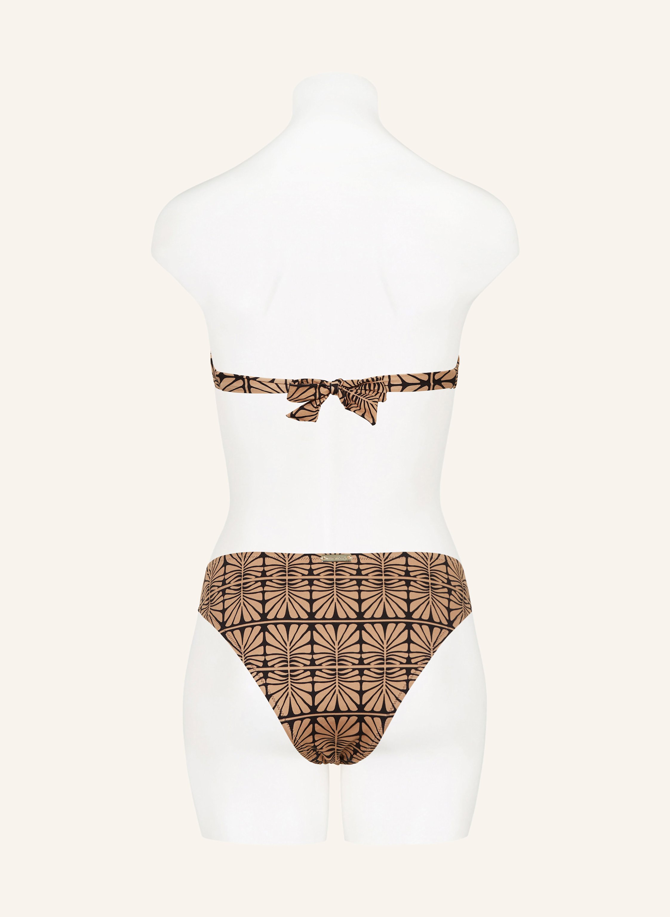 Thumbnail - Watercult Bandeau-Bikini-Top Artisan Vibe braun