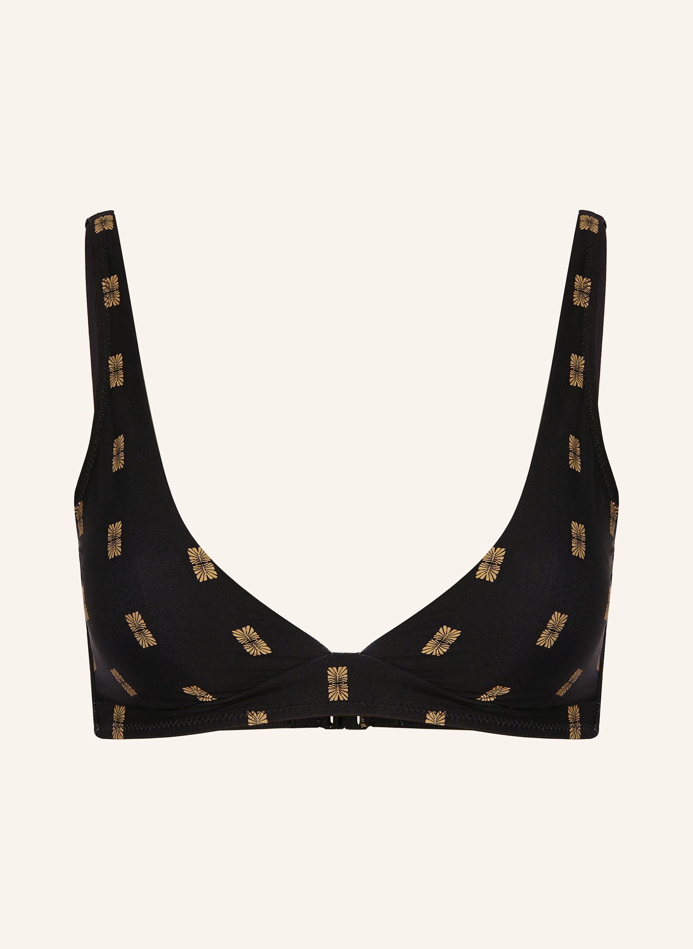 Watercult Bralette-Bikini-Top Microcraft schwarz