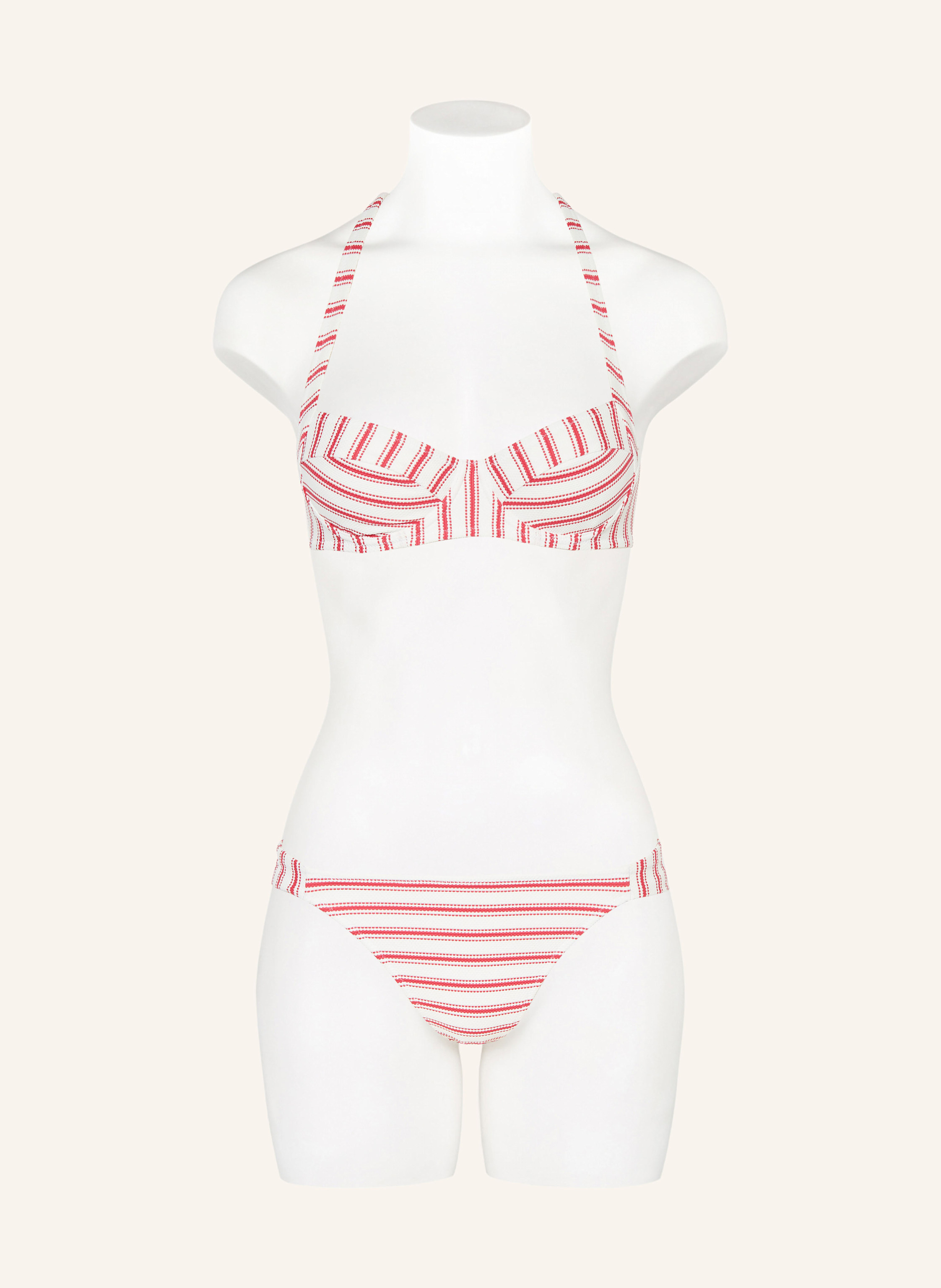 Thumbnail - Watercult Bügel-Bikini-Top Seaside Splash rot