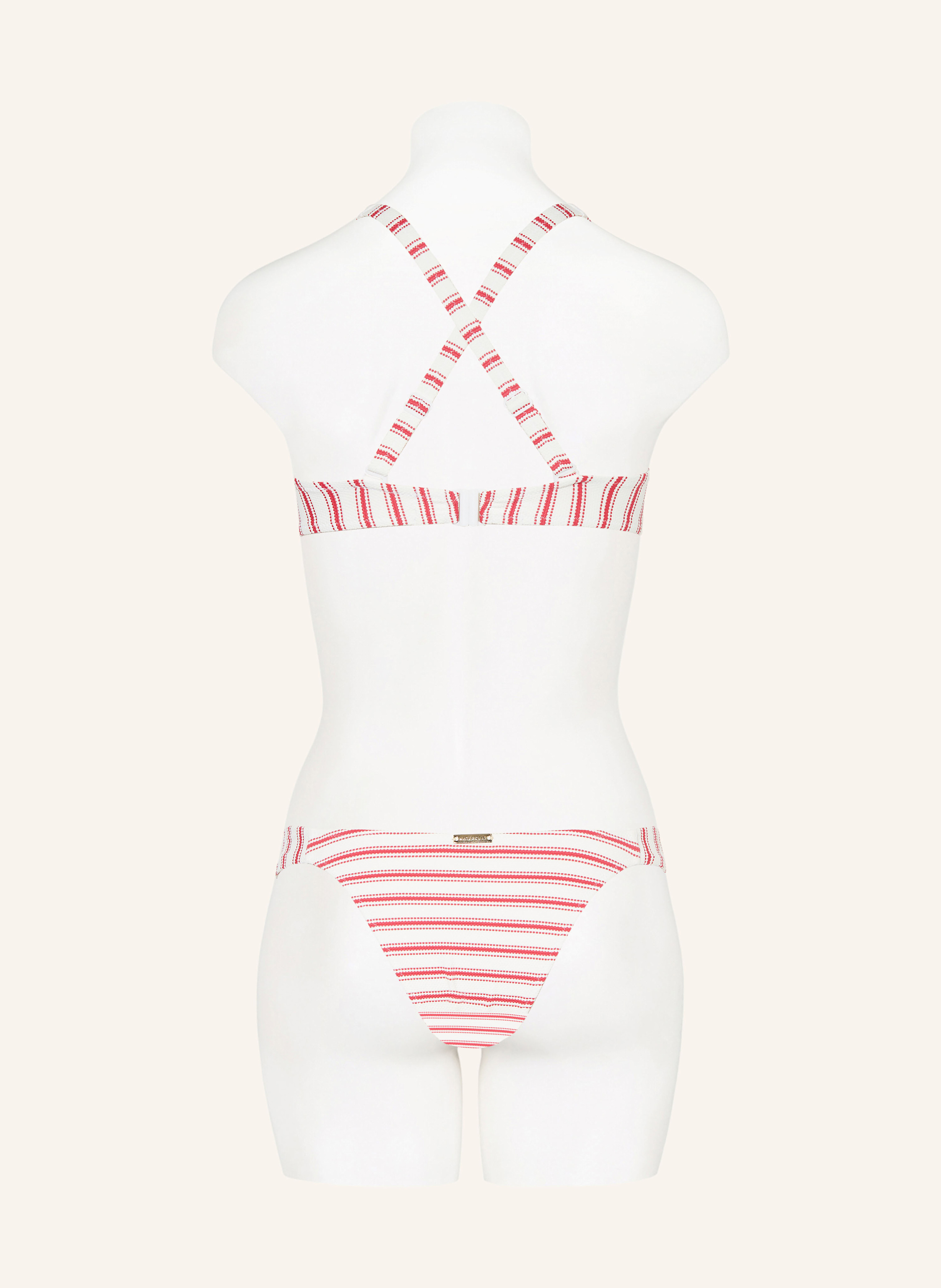 Thumbnail - Watercult Bügel-Bikini-Top Seaside Splash rot