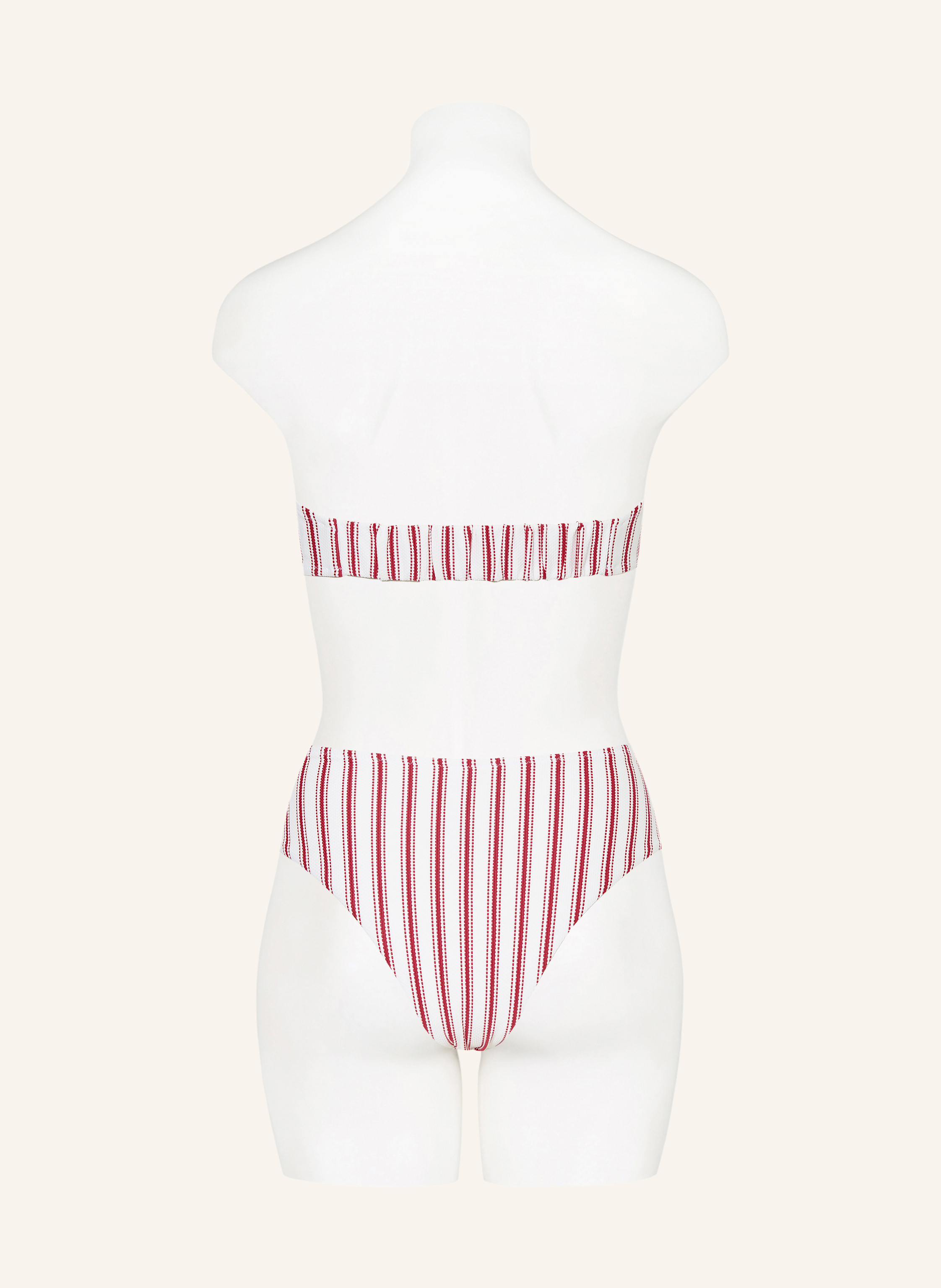 Thumbnail - Watercult Bandeau-Bikini-Hose Seaside Splash rot