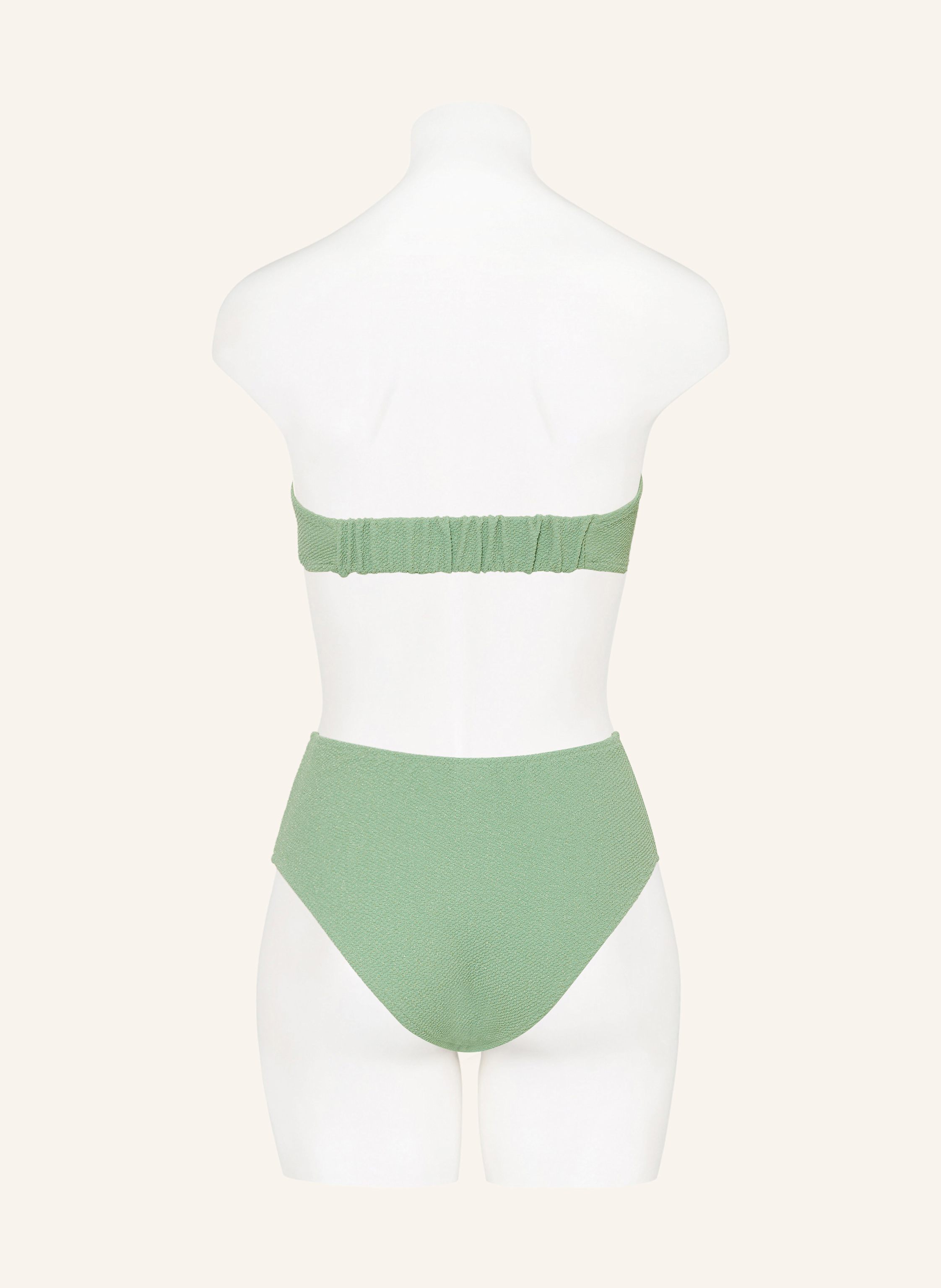 Thumbnail - Watercult Bandeau-Bikini-Top Swim Sparkle Mit Glitzergarn gruen