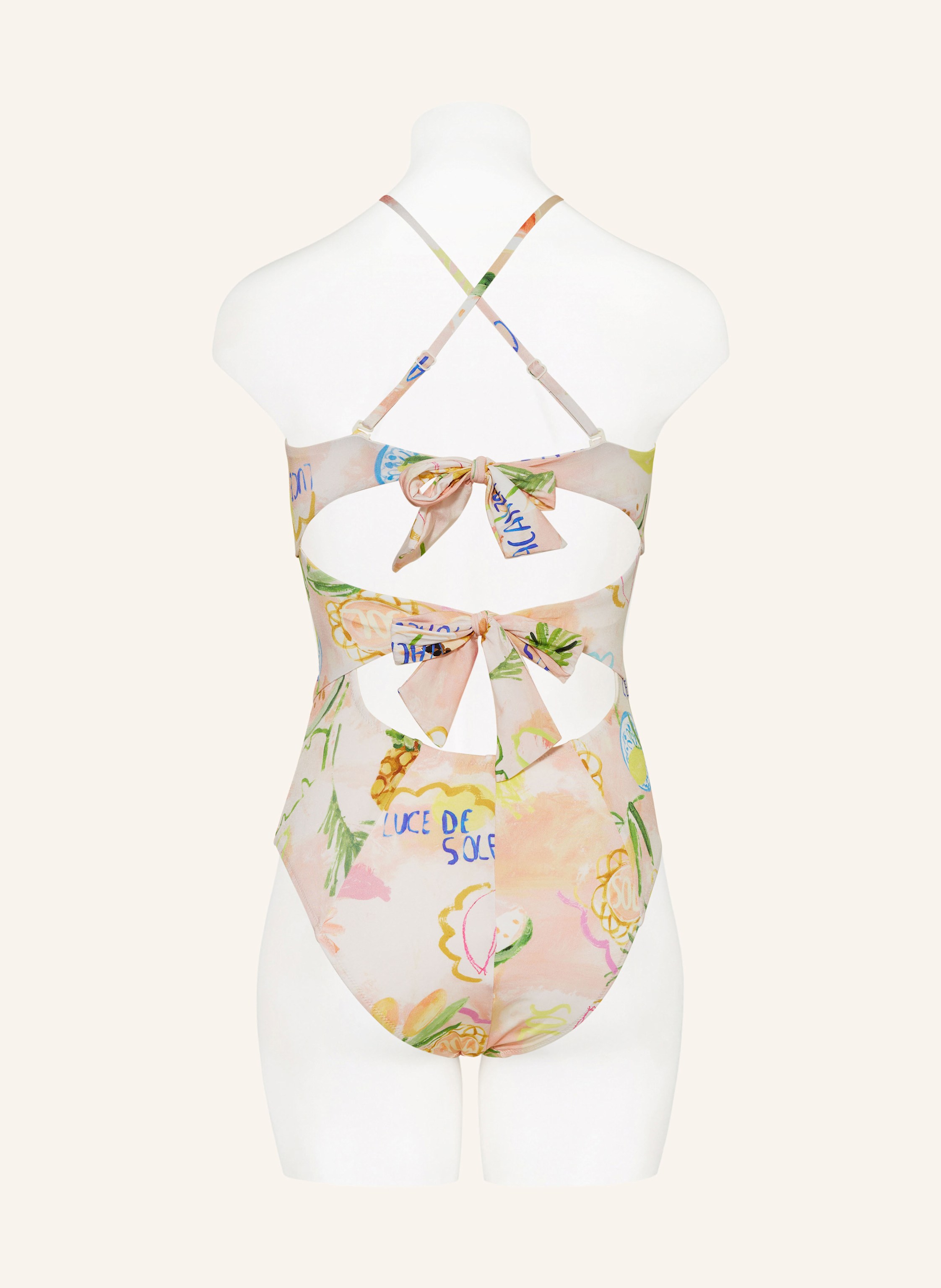 Thumbnail - Watercult Badeanzug Vacation Fizz beige