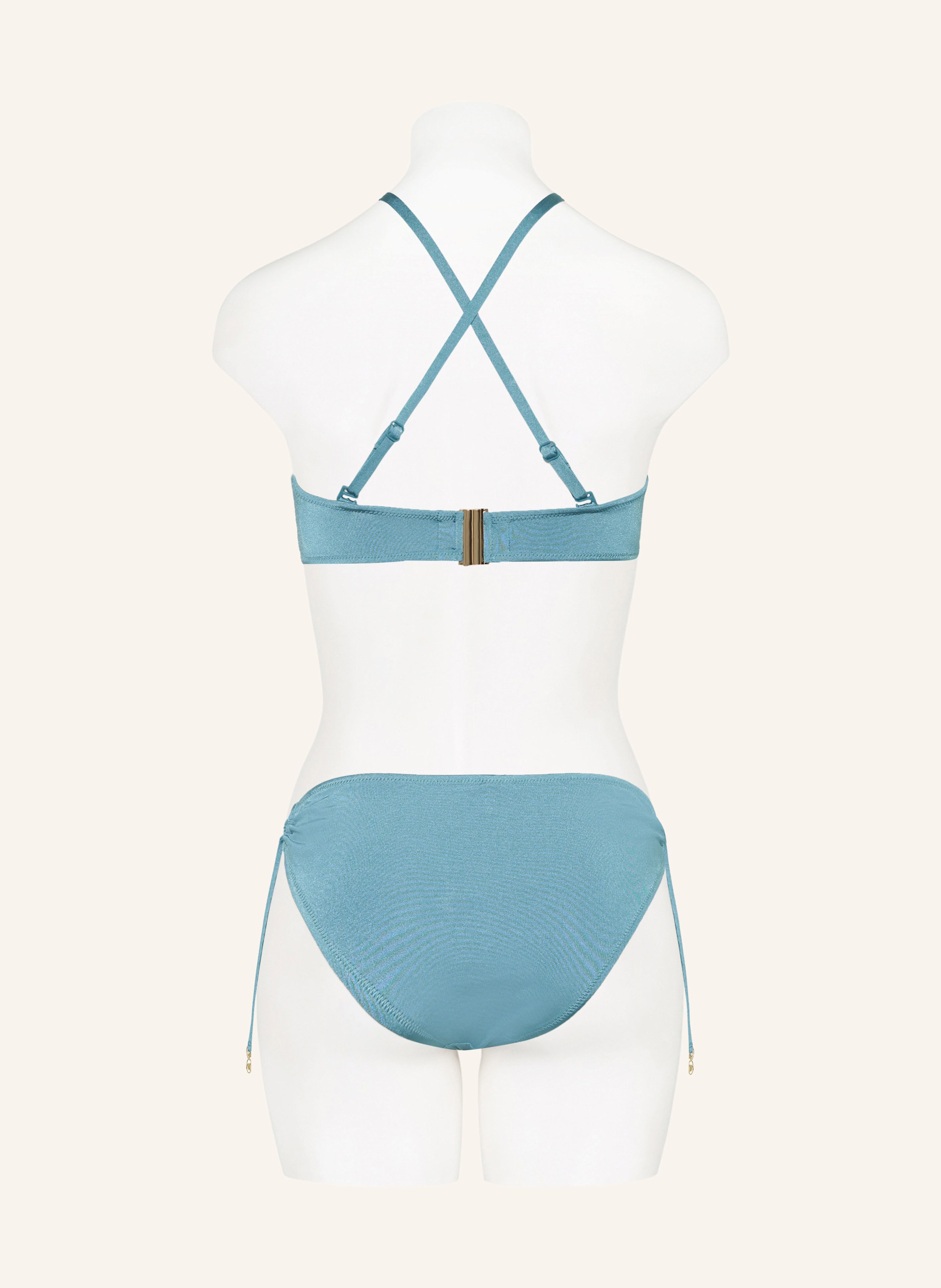 Thumbnail - Watercult Bralette-Bikini-Top Shimmering Solids blau