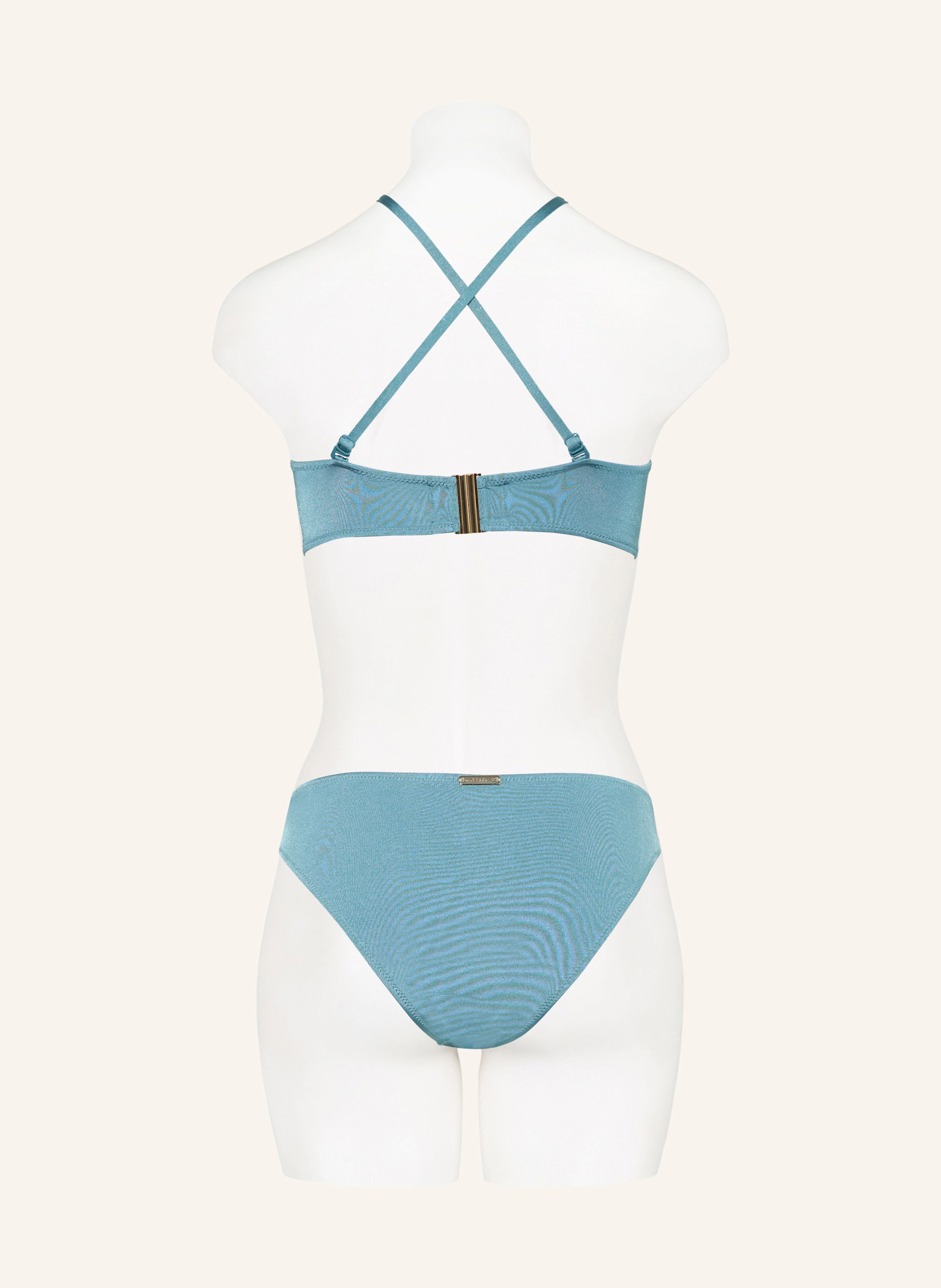 Thumbnail - Watercult Bralette-Bikini-Top Shimmering Solids blau