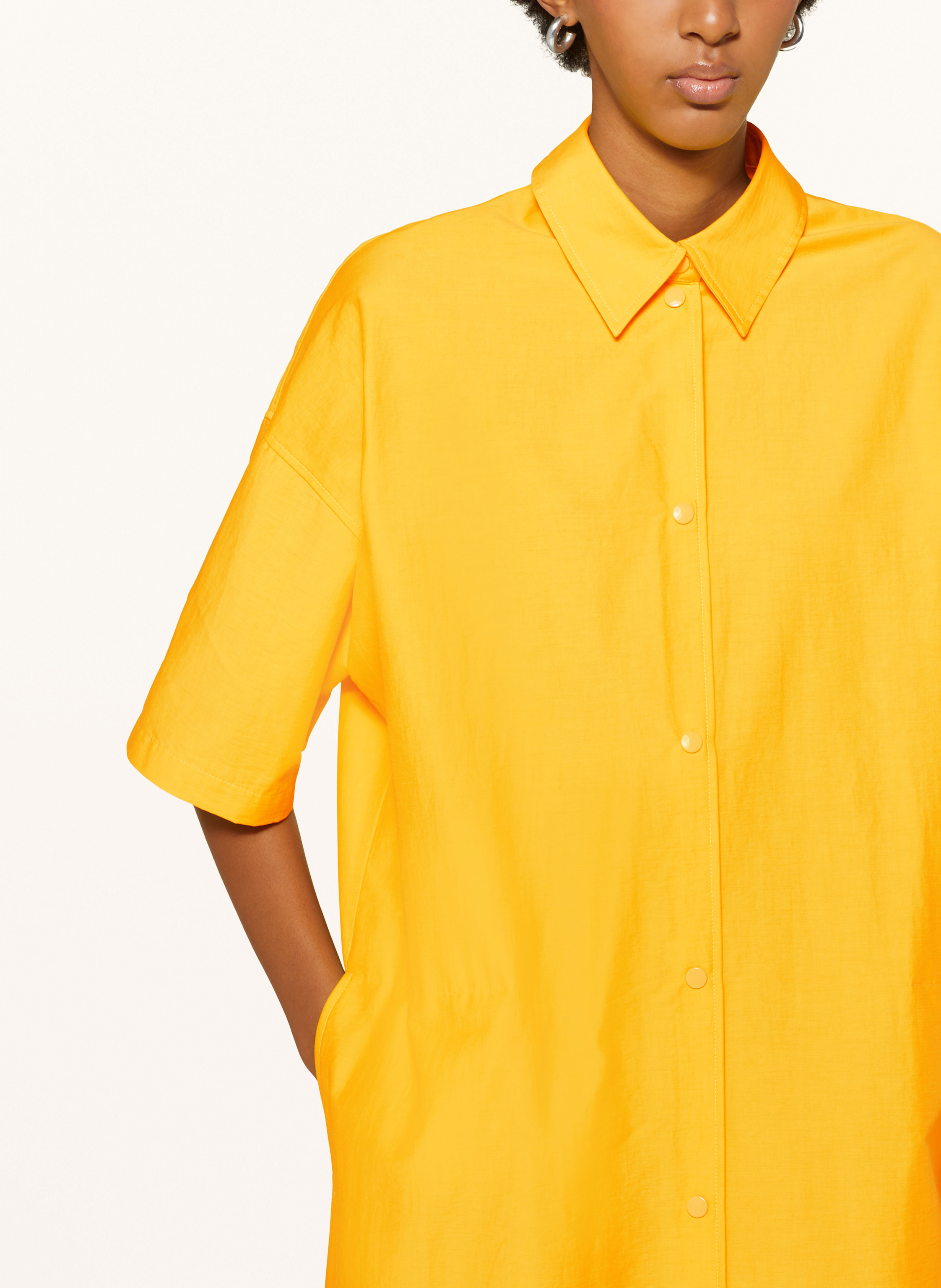 Thumbnail - Drykorn Hemdblusenkleid Rini gelb