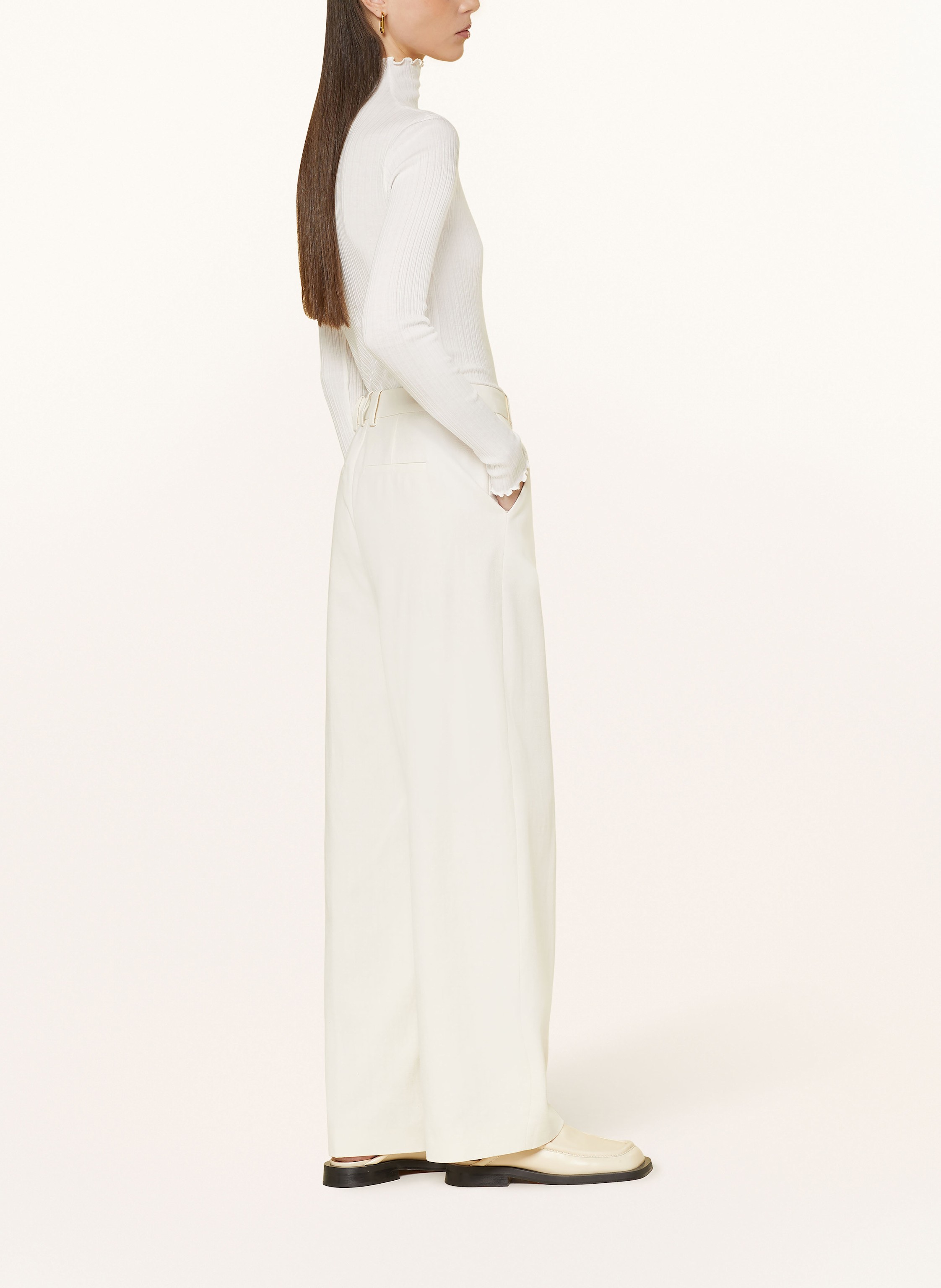 Thumbnail - Drykorn Marlenehose Desk weiss