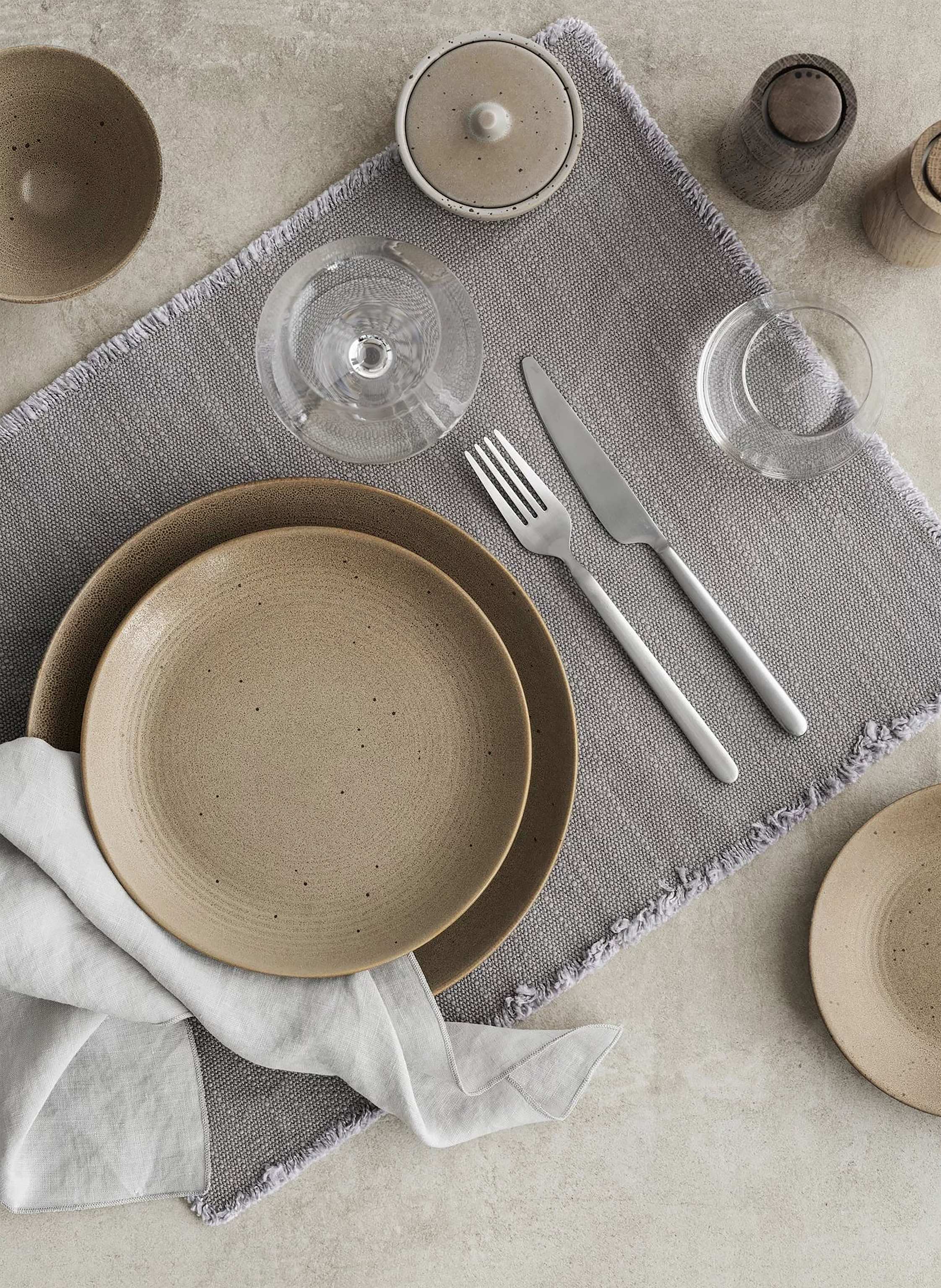 Thumbnail - Blomus 6er-Set Dessertteller Kumi braun