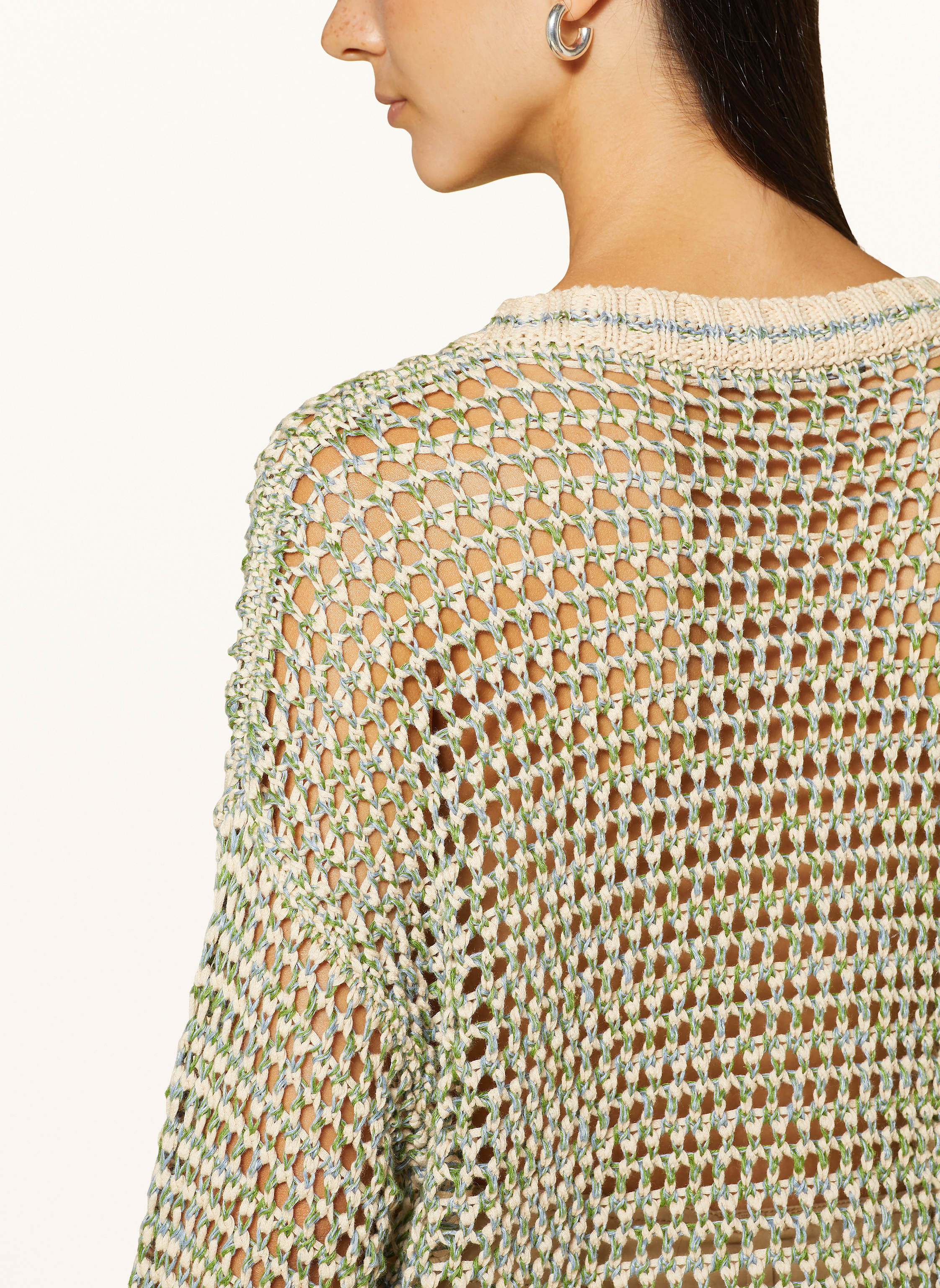 Thumbnail - Weekend Max Mara Pullover Liuto Mit Leinen gruen