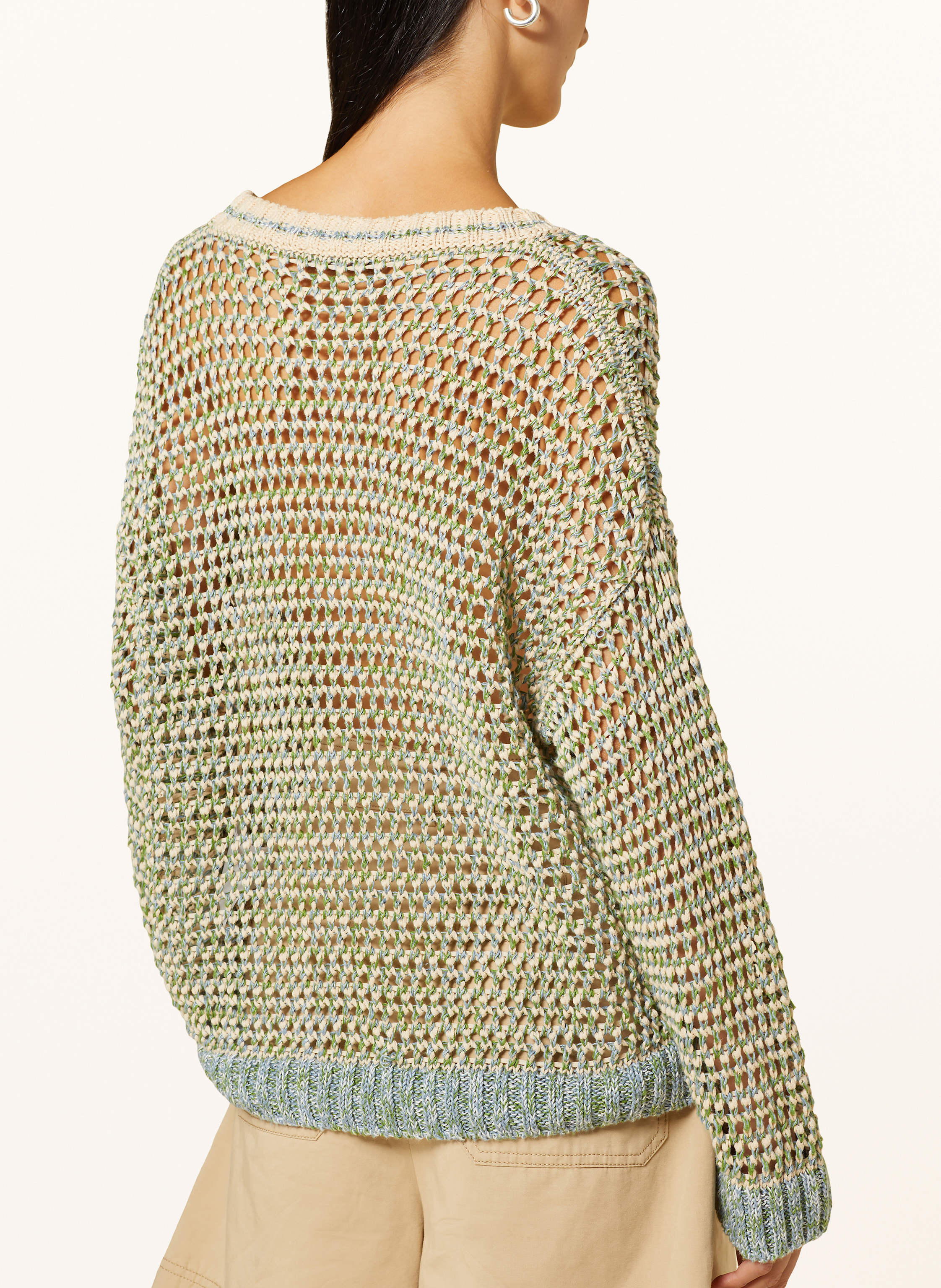 Thumbnail - Weekend Max Mara Pullover Liuto Mit Leinen gruen