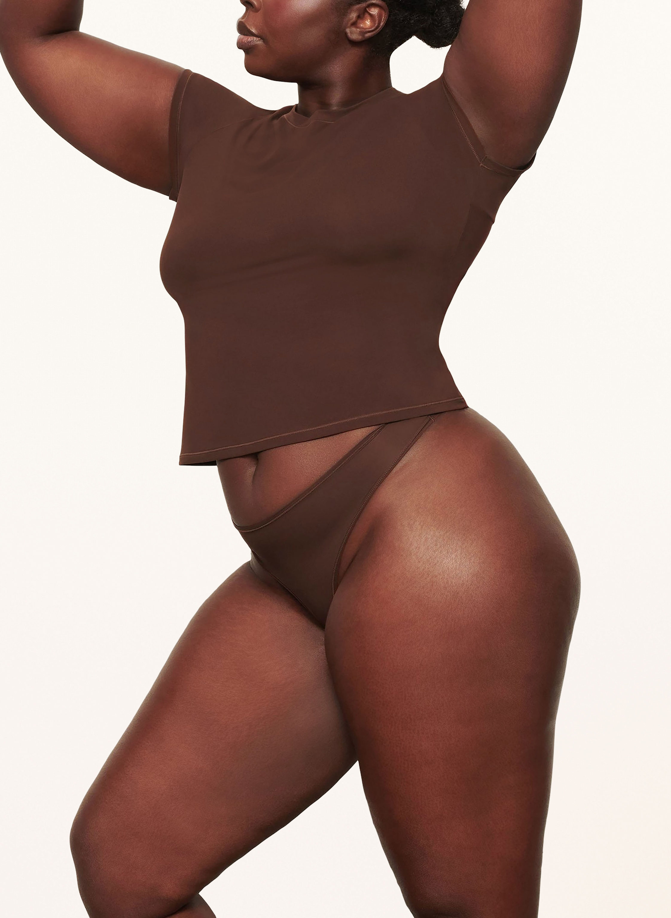 Thumbnail - Skims Lounge-Shirt Fits Everbody braun