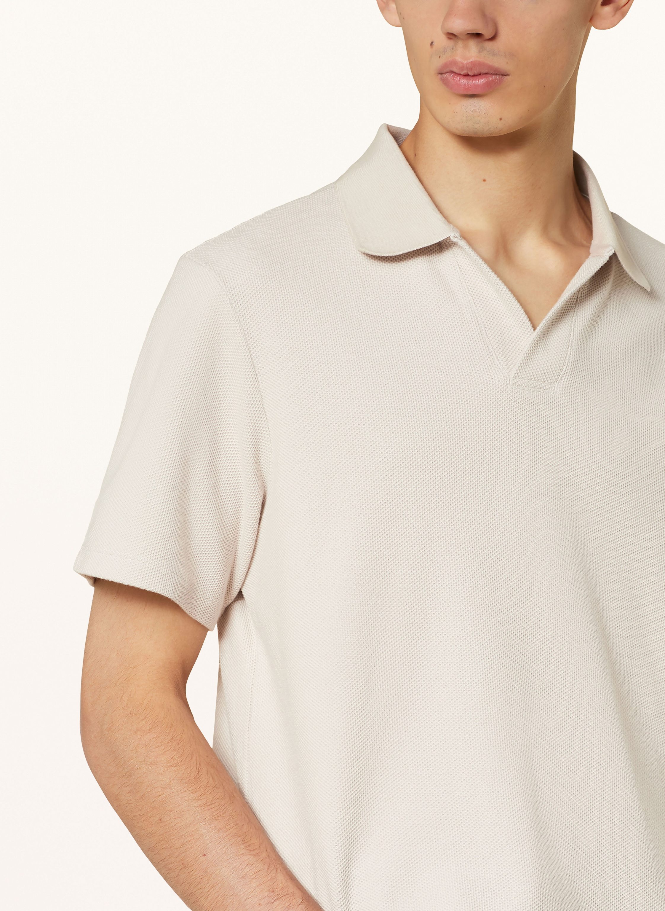 Thumbnail - Frame Piqué-Poloshirt beige