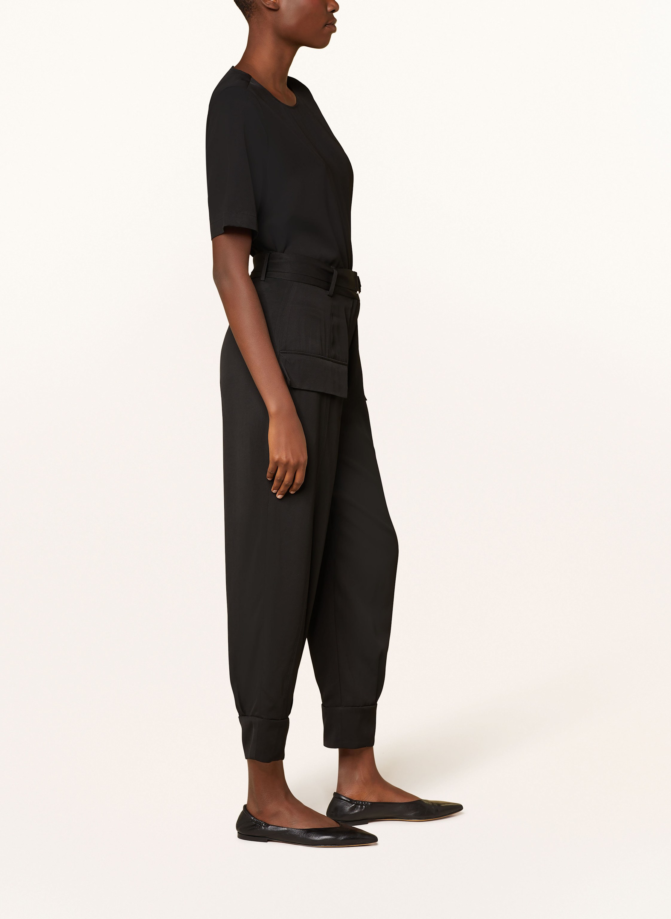 Thumbnail - Catnoir Paperbag-Hose schwarz