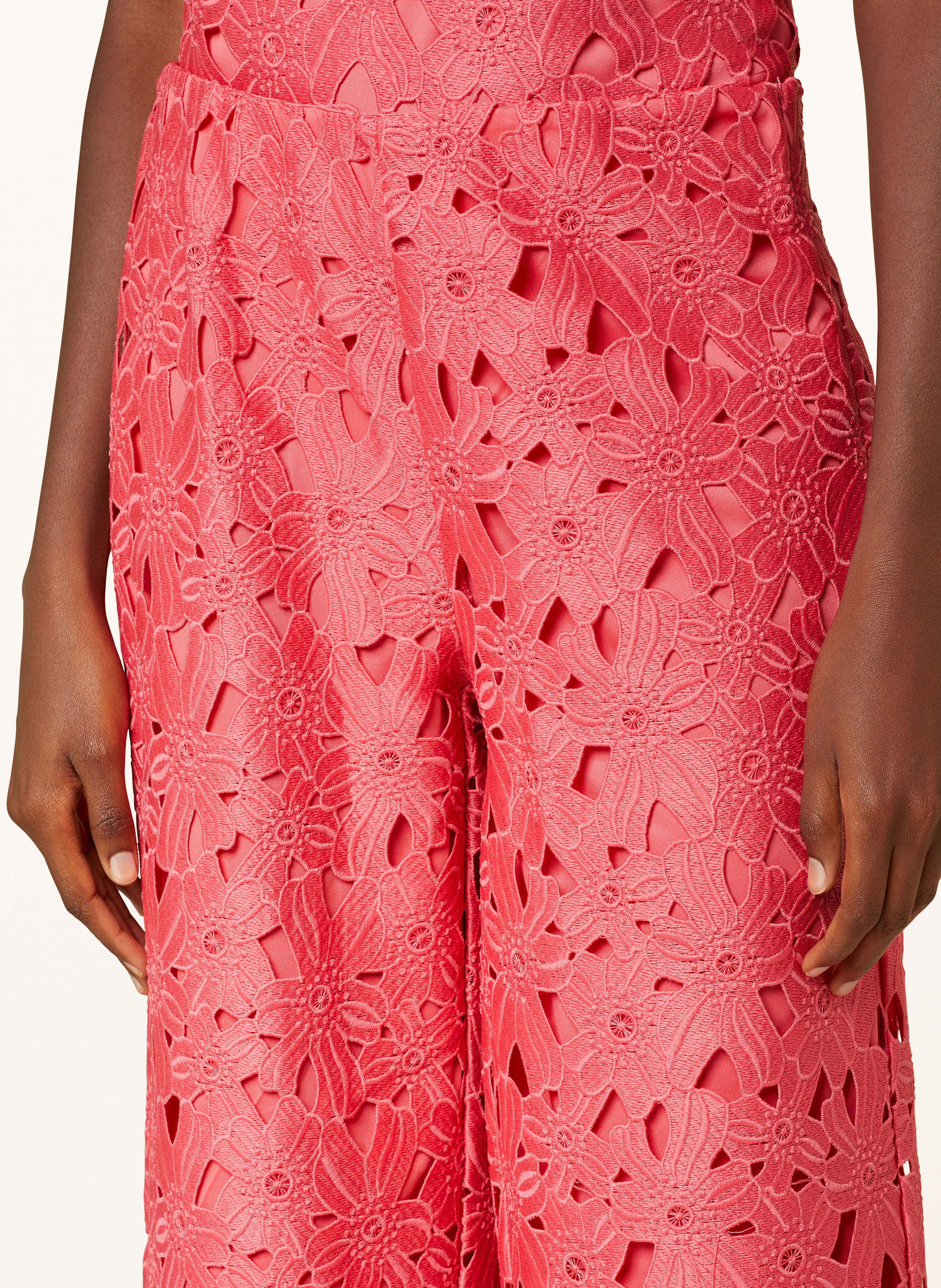 Thumbnail - Catnoir Culotte Aus Lochspitze rot